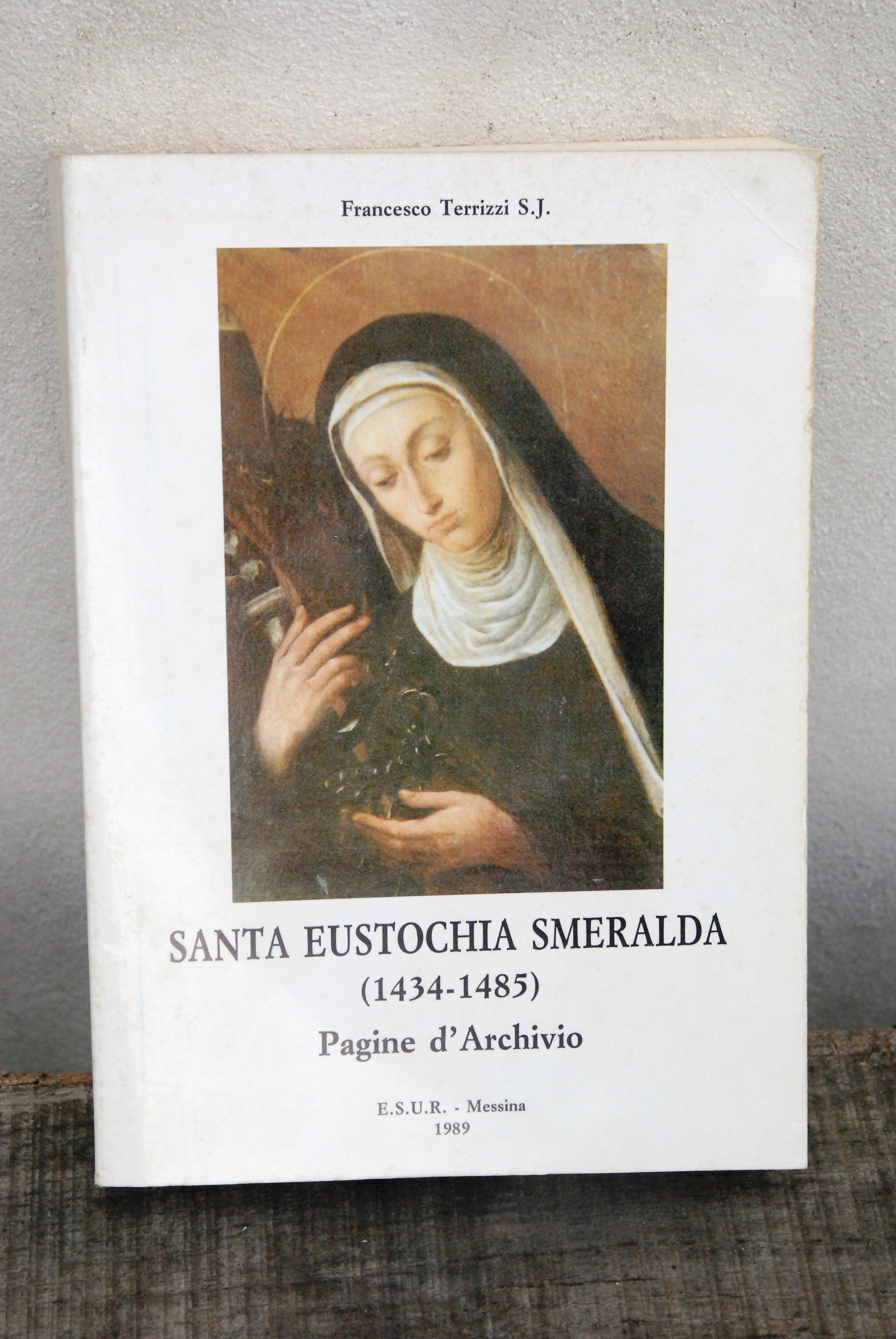 santa eustochia smeralda 1434-1485 pagine d'archivio NUOVO