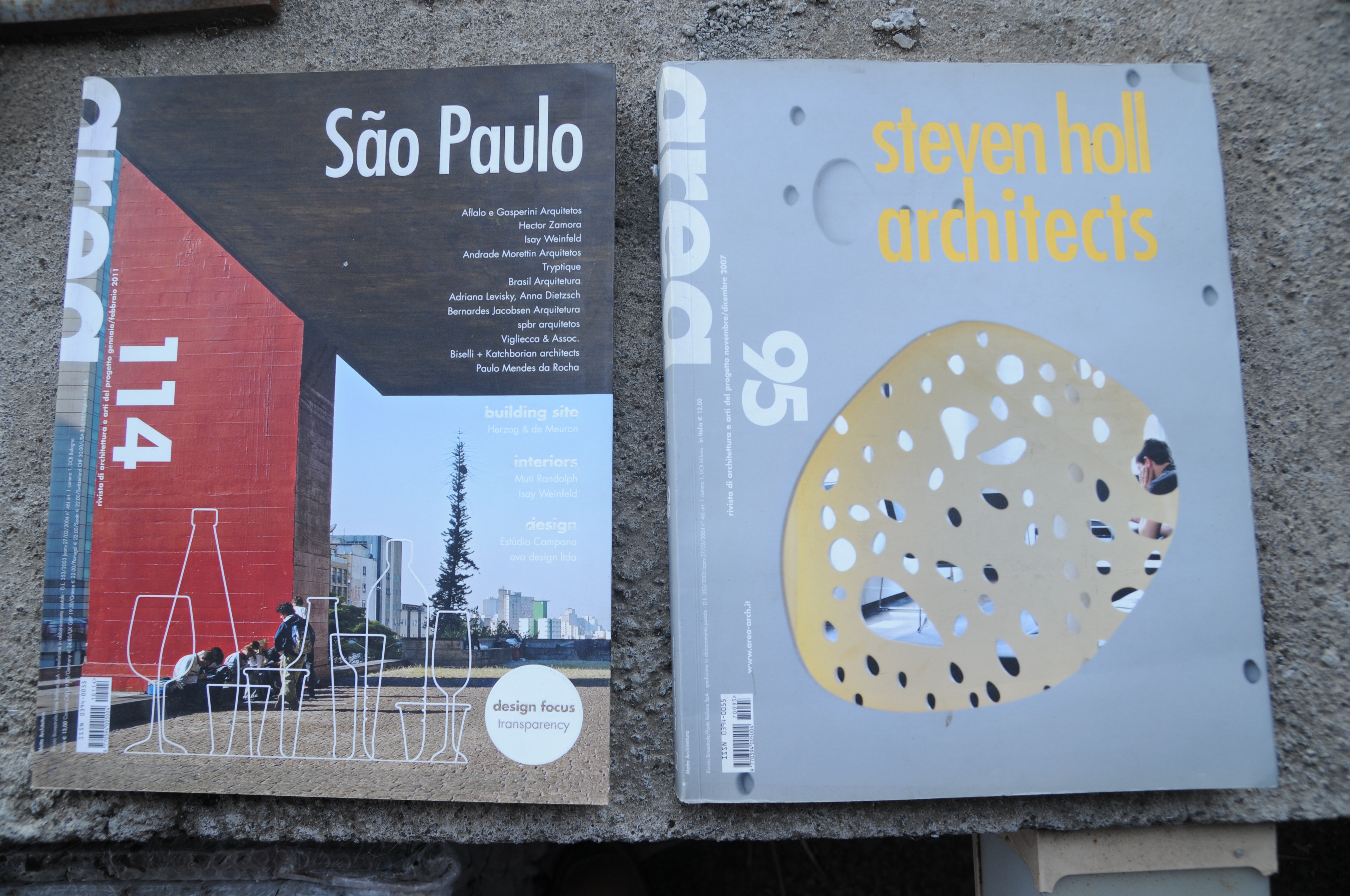 sao paulo 114, steven holl architects 95, due voll. NUOVISSIMI