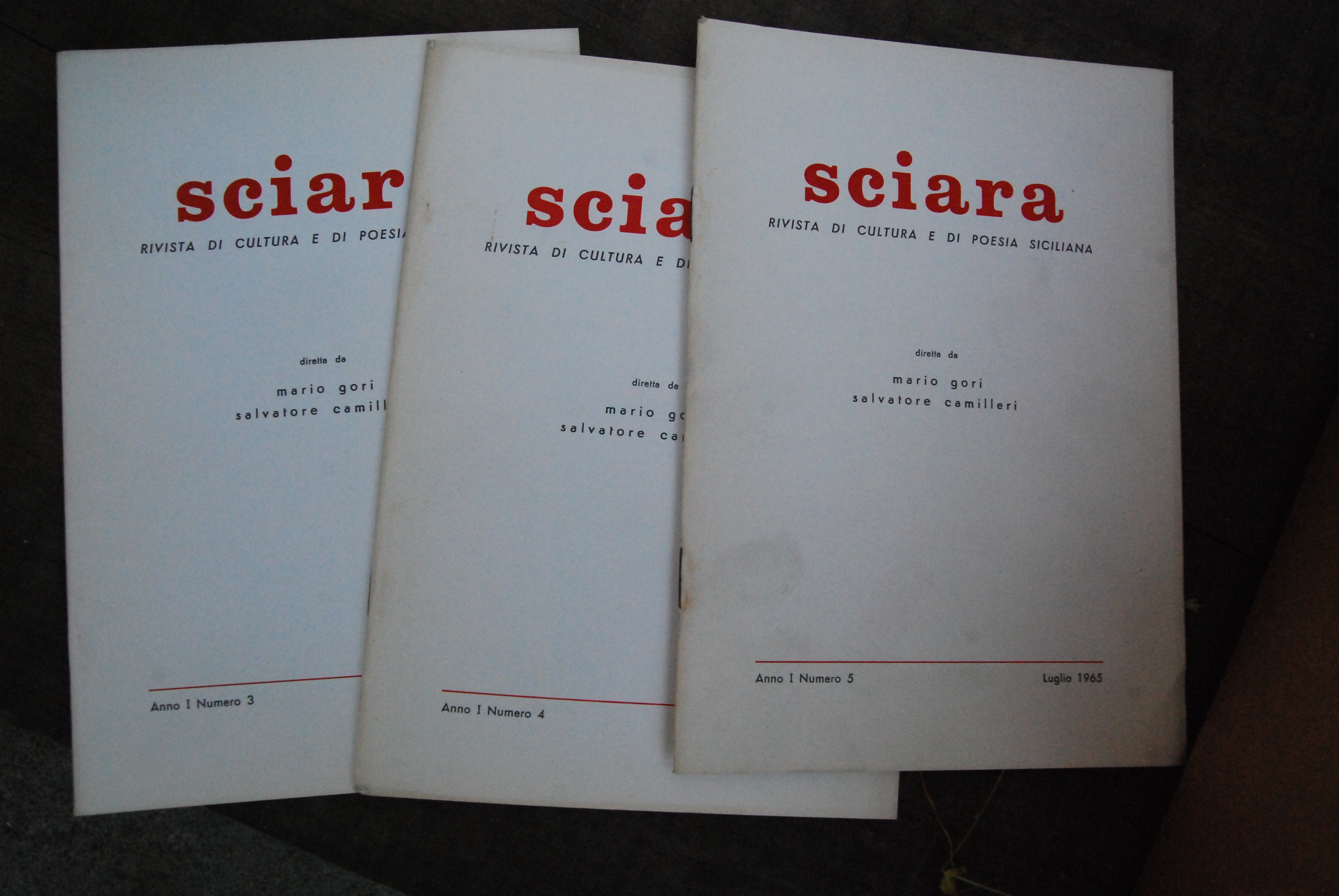 sciara rivista di cultura e di poesia siciliana 1965 num. …