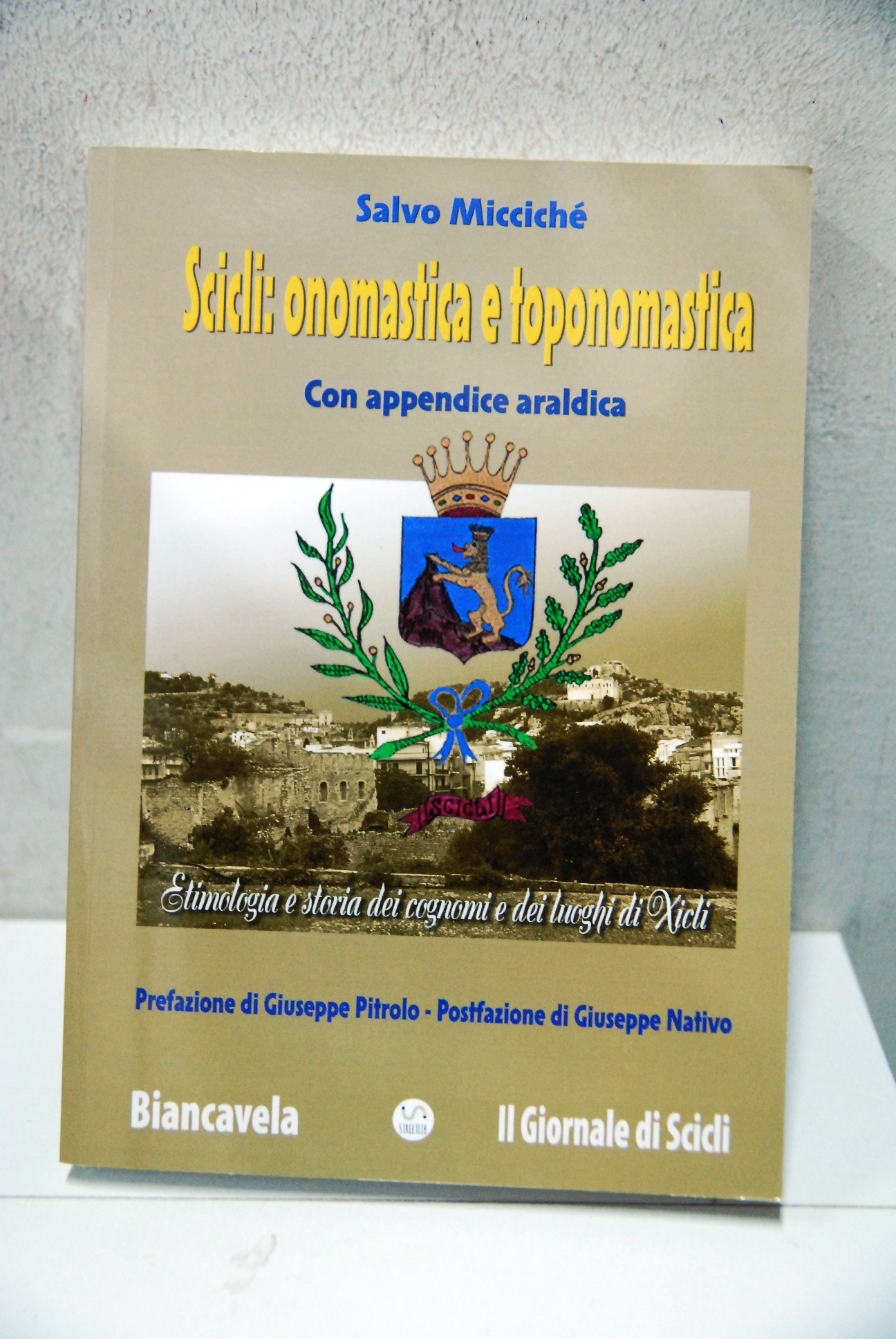 scicli onomastica e toponomastica con appendice araldica