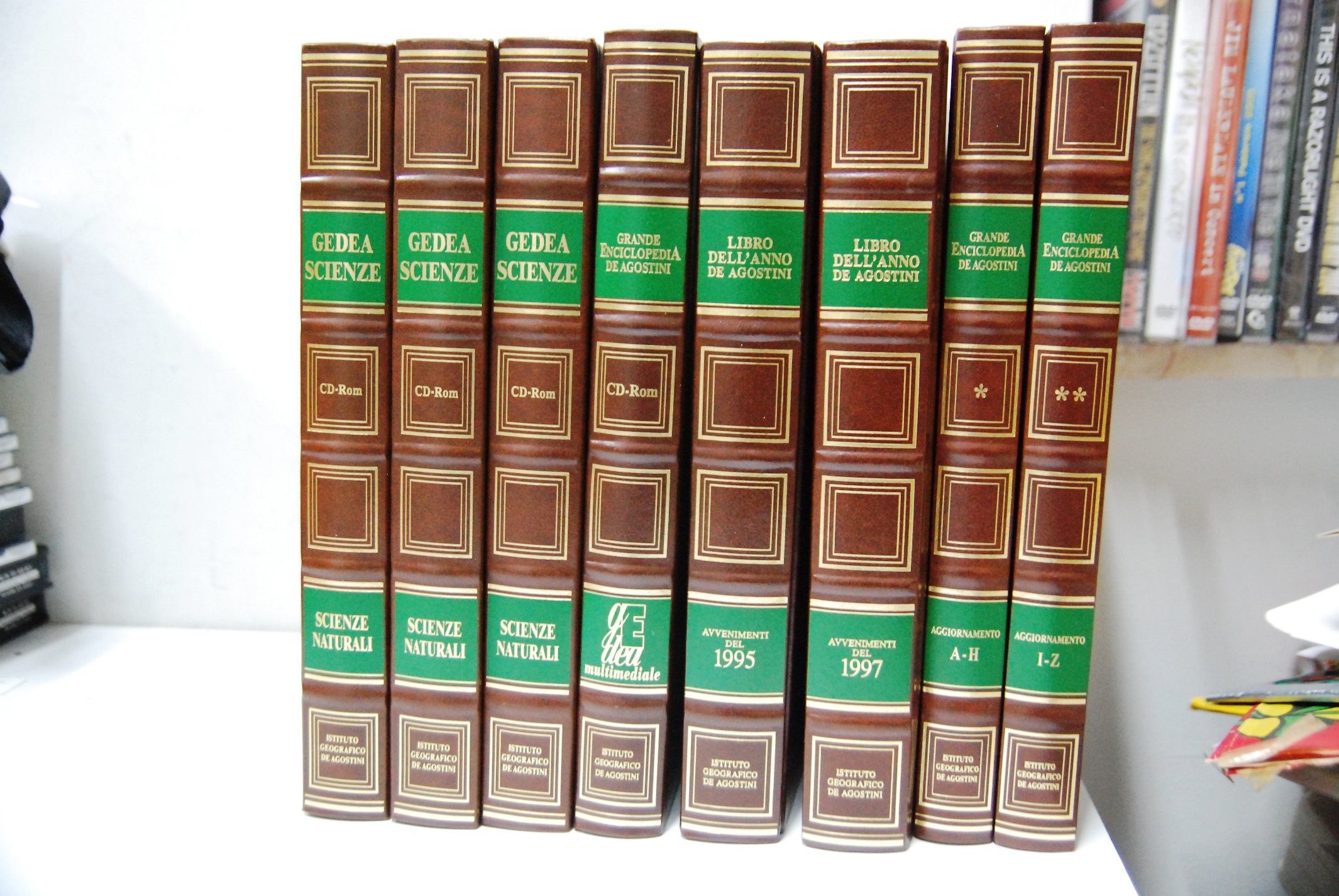 scienze naturali 4 voll. cd rom, libro dell'anno de agostini …