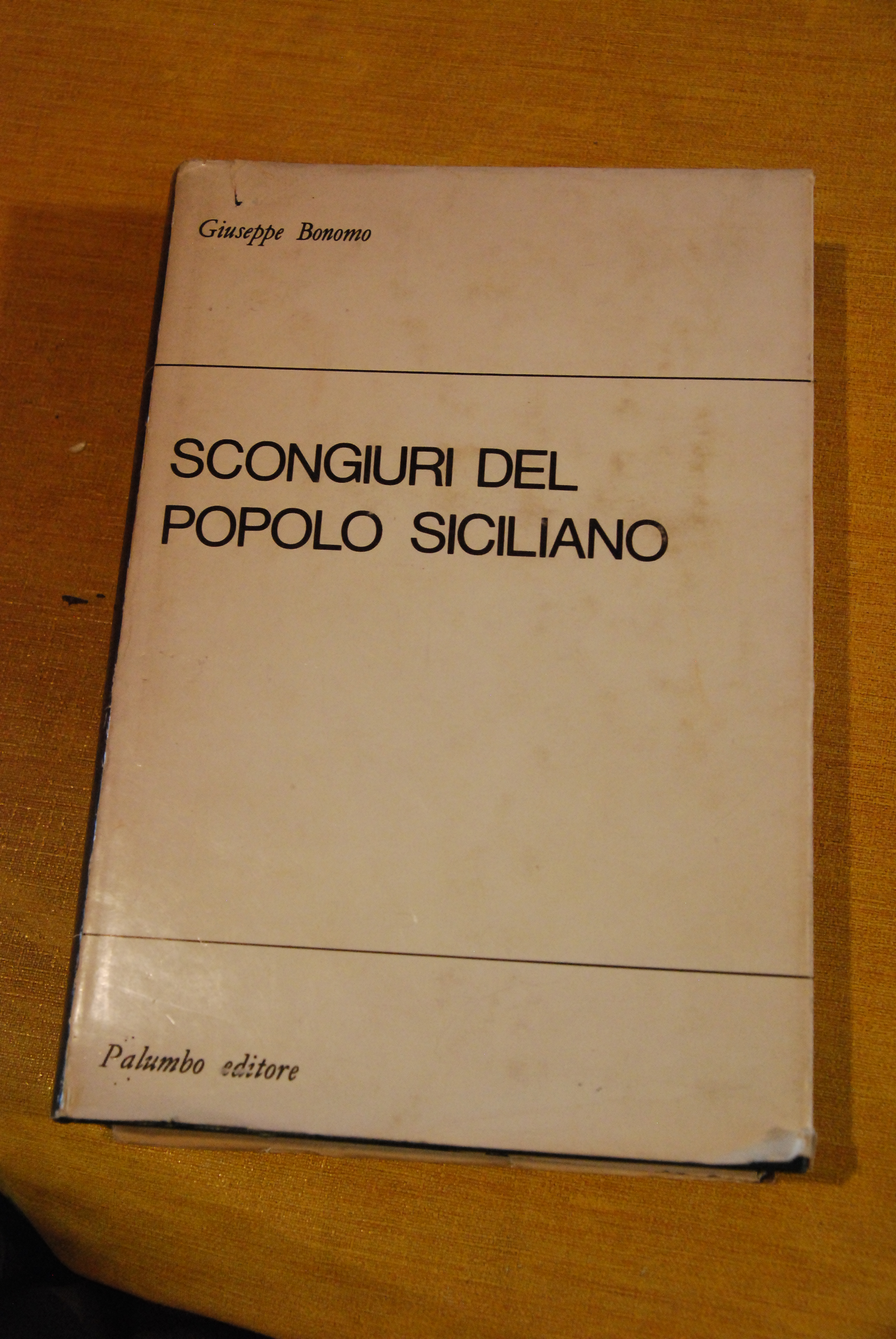 scongiuri del popolo siciliano