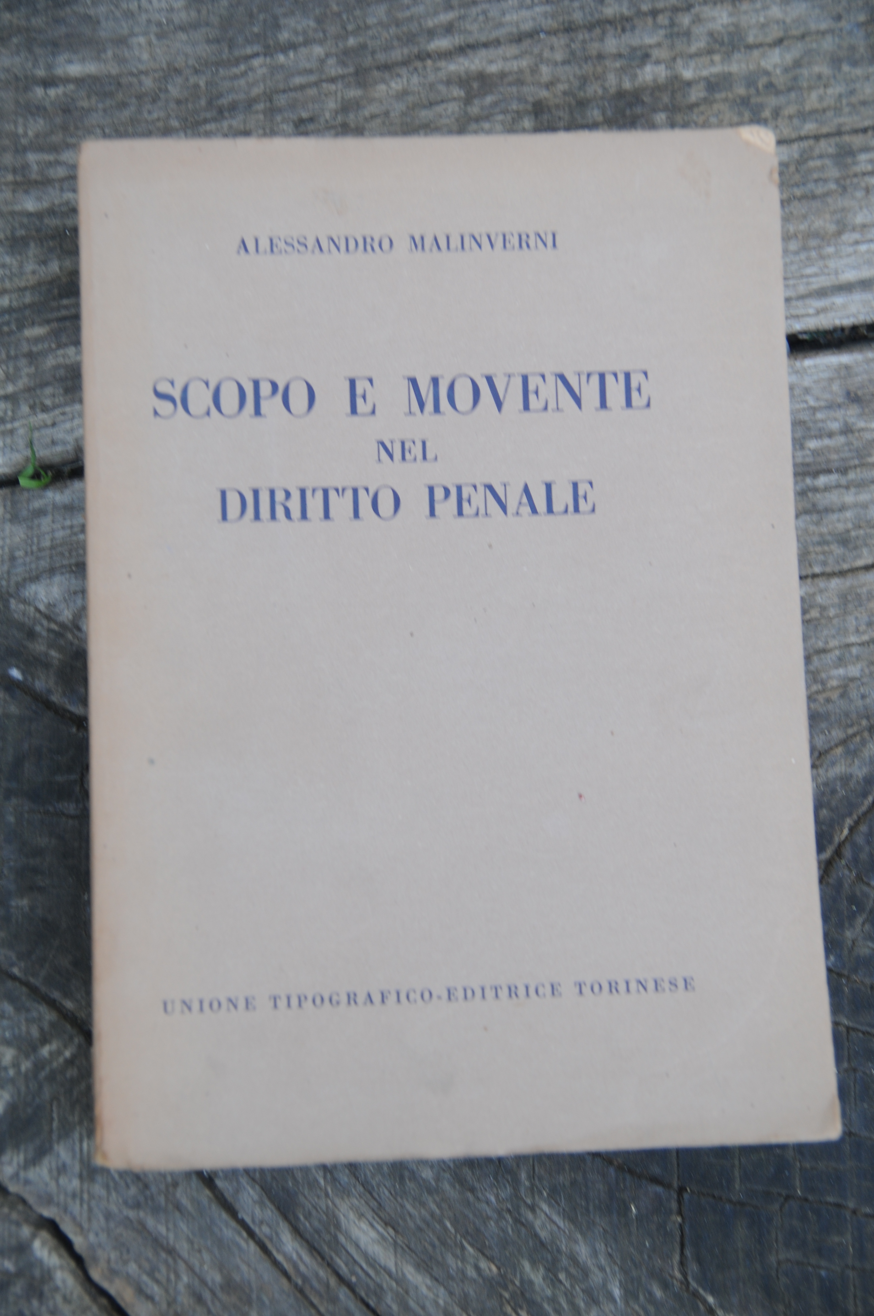 scopo e movente nel diritto penale NUOVISSIMO
