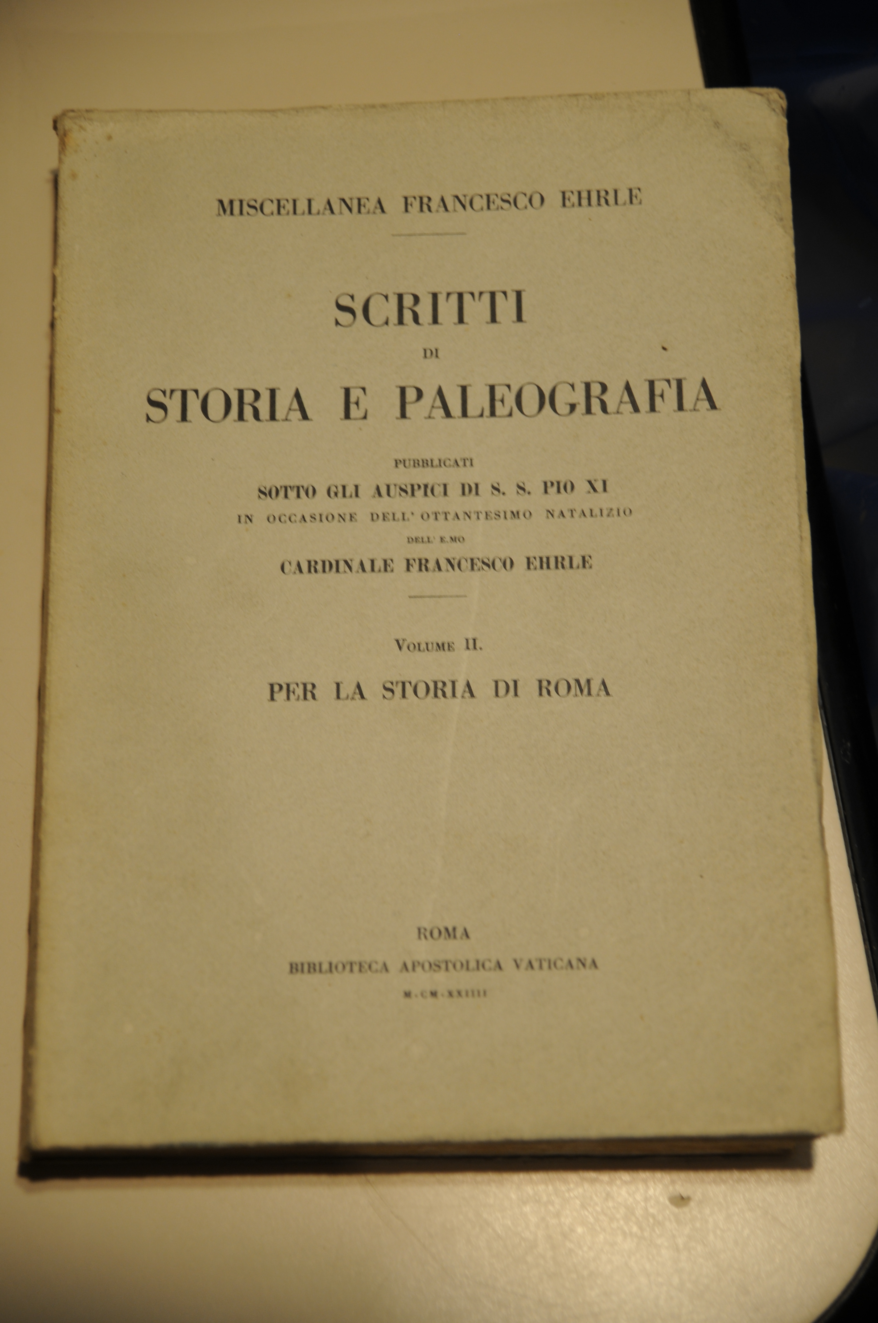 scritti di storia e paleografia vol. II per la storia …