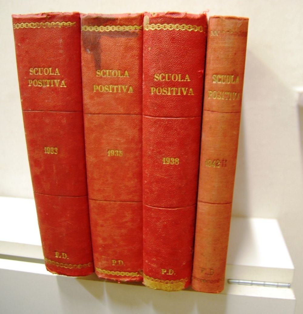 scuola positiva 1933-1935-1938-1942 (4 voll. )