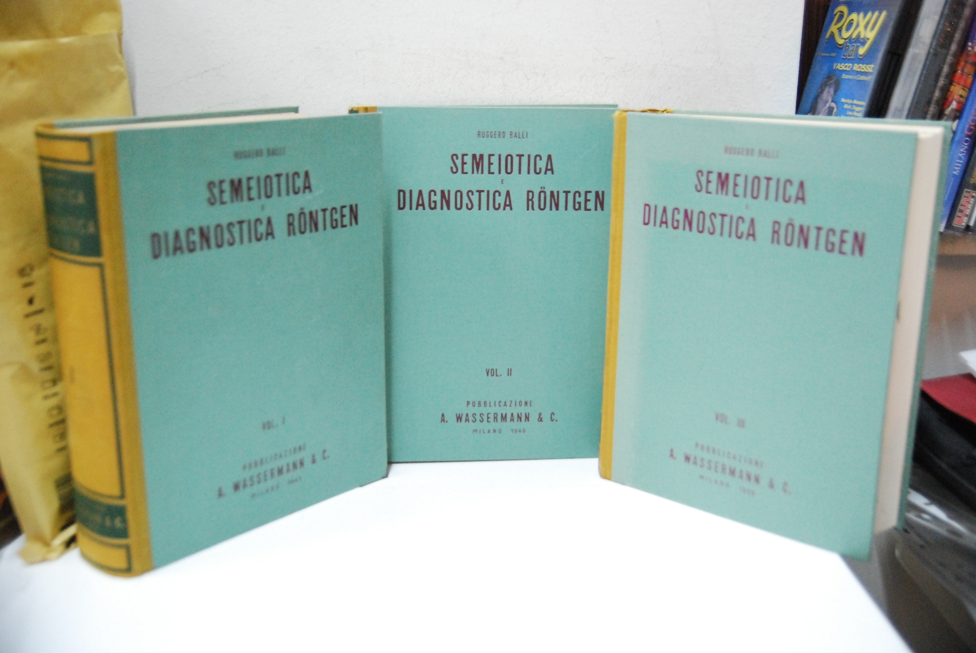 Semeiotica e diagnostica rontgen 3 volumi ? opera completa