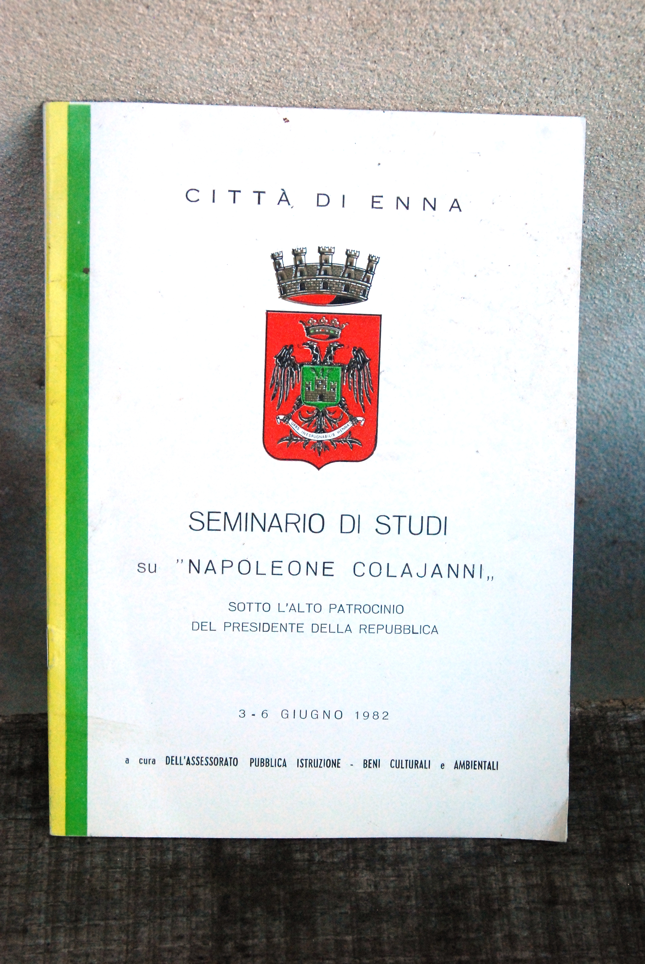 seminario di studi su napoleone colajanni