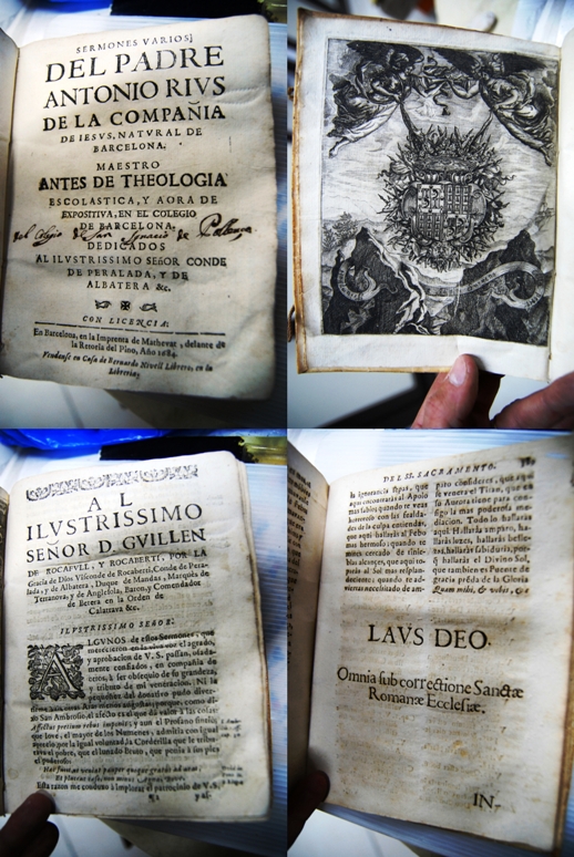 Sermones variosj del padre antonio rius de la compania de …