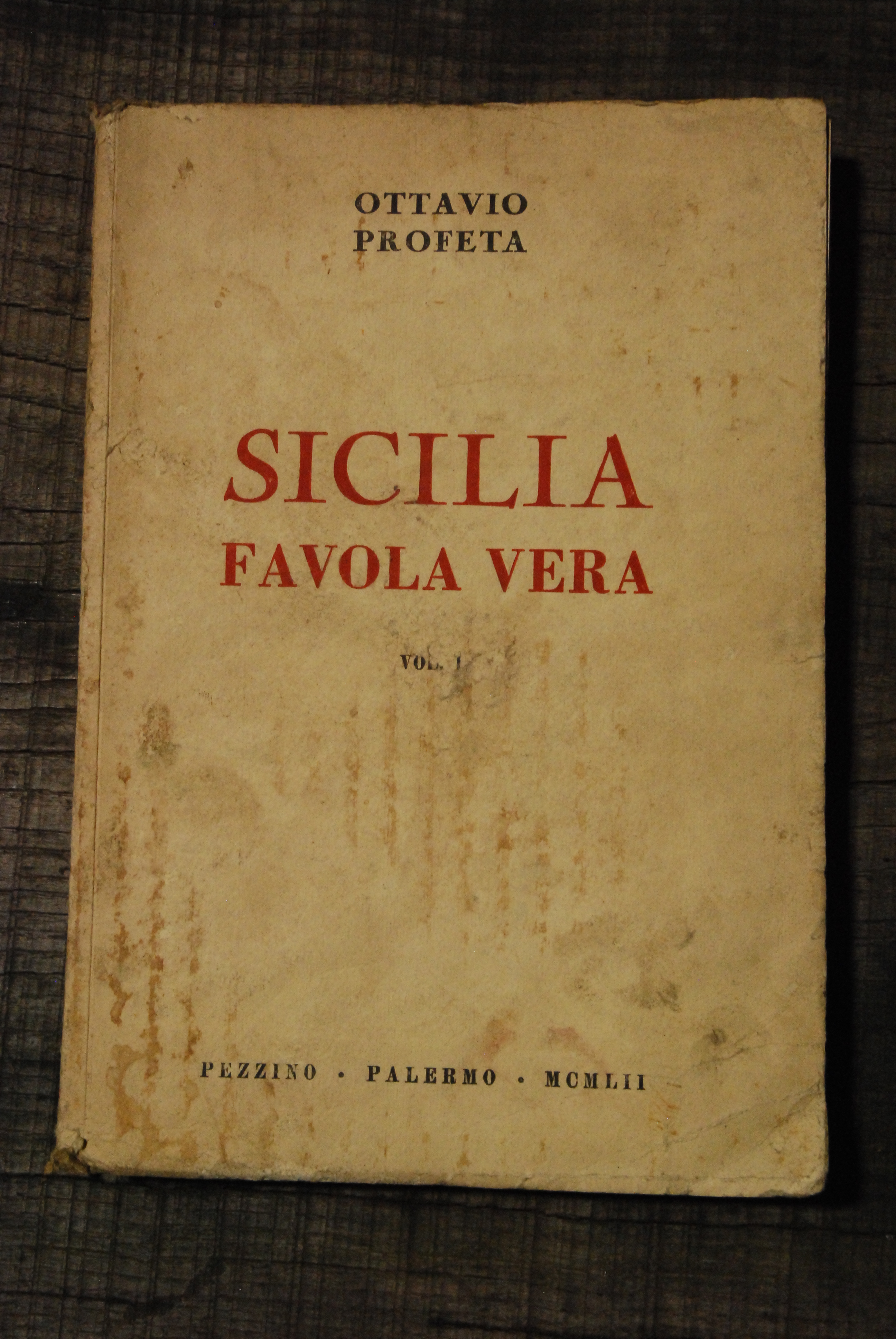 sicilia favola vera vol.1 (postumi pregressa umidità)