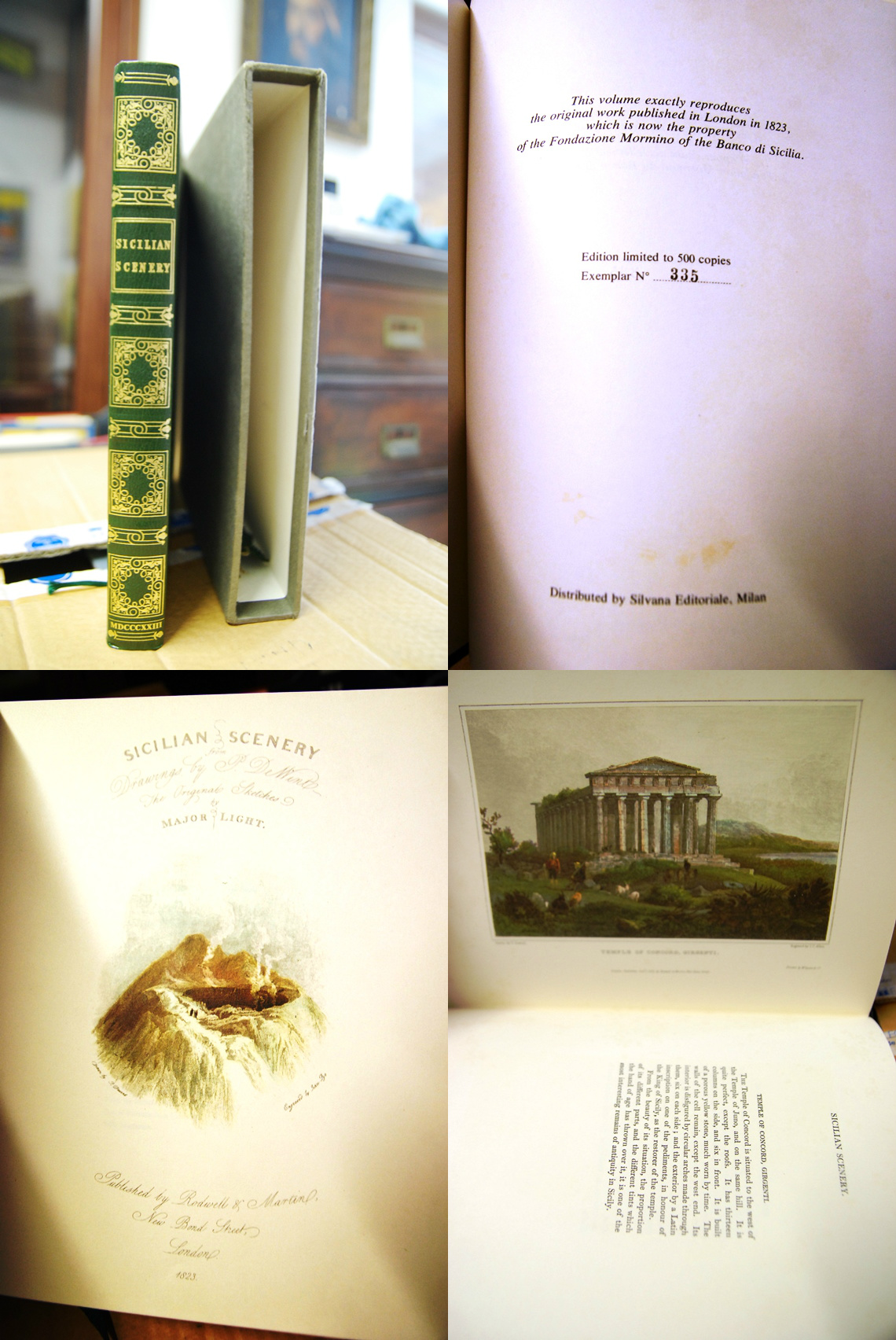 Sicilian Scenery, ristampa antica