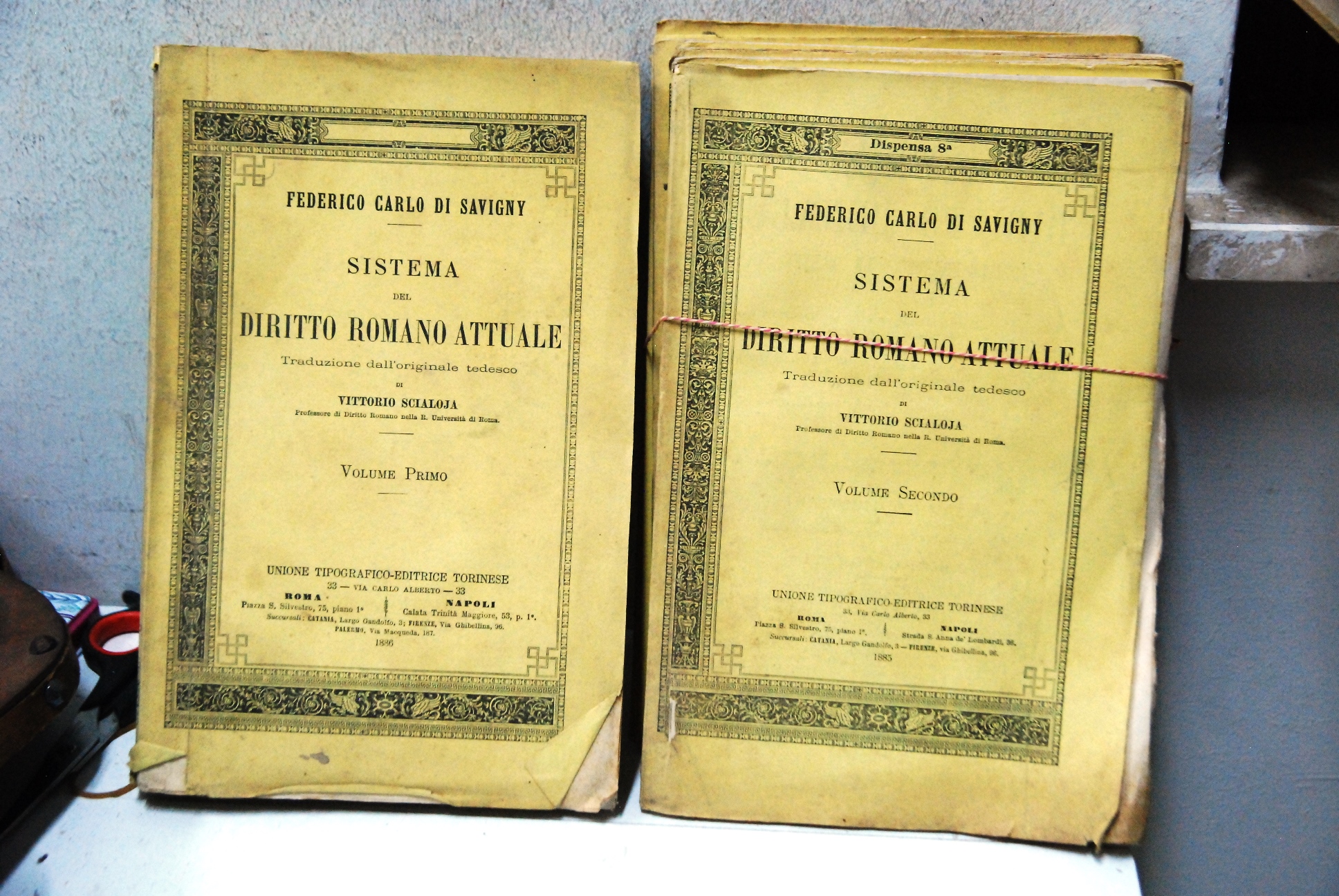 sistema del diritto romano attuale traduz. dall'originale tedesco di vittorio …