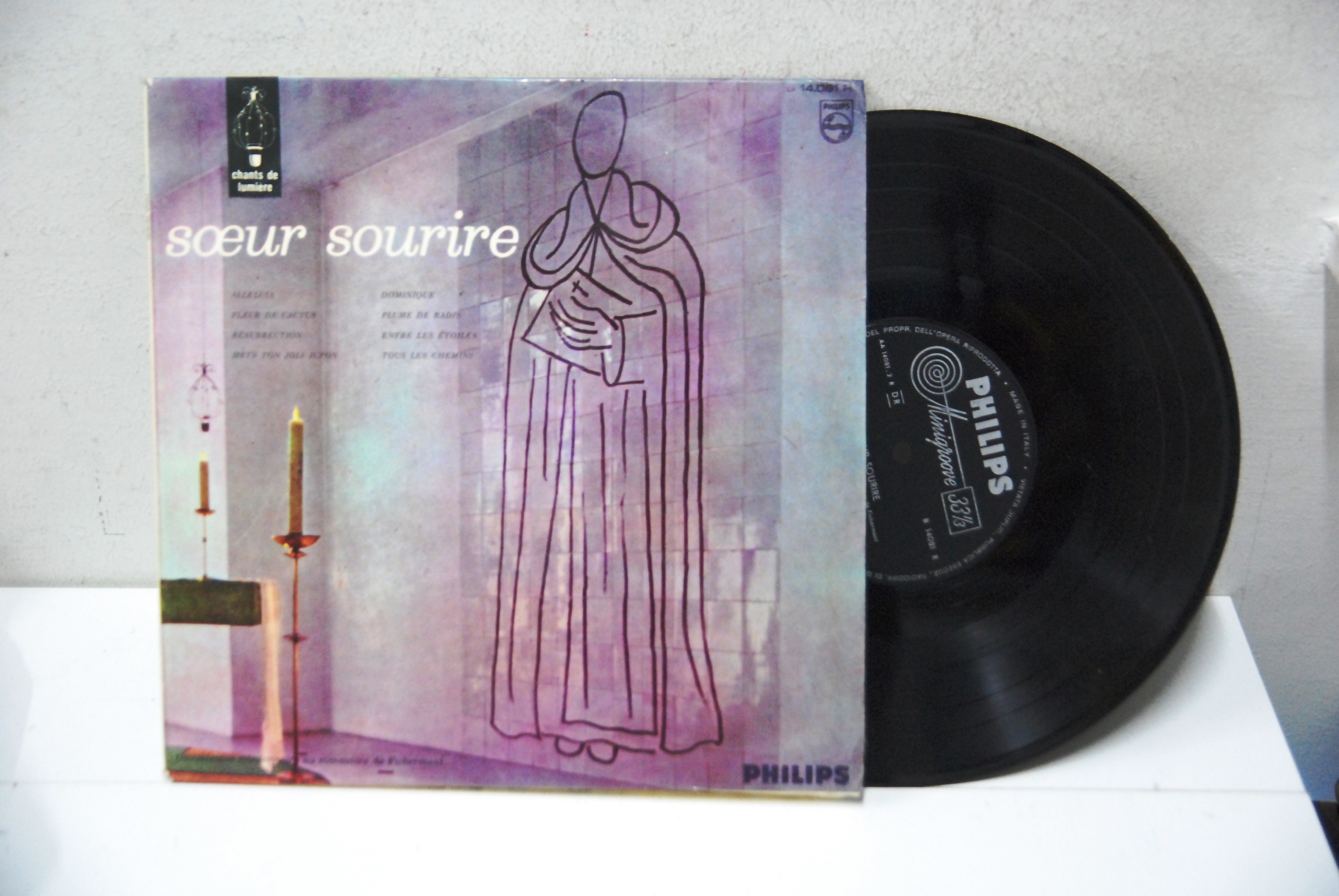 SOEUR SOURIRE chants de lumiere LP