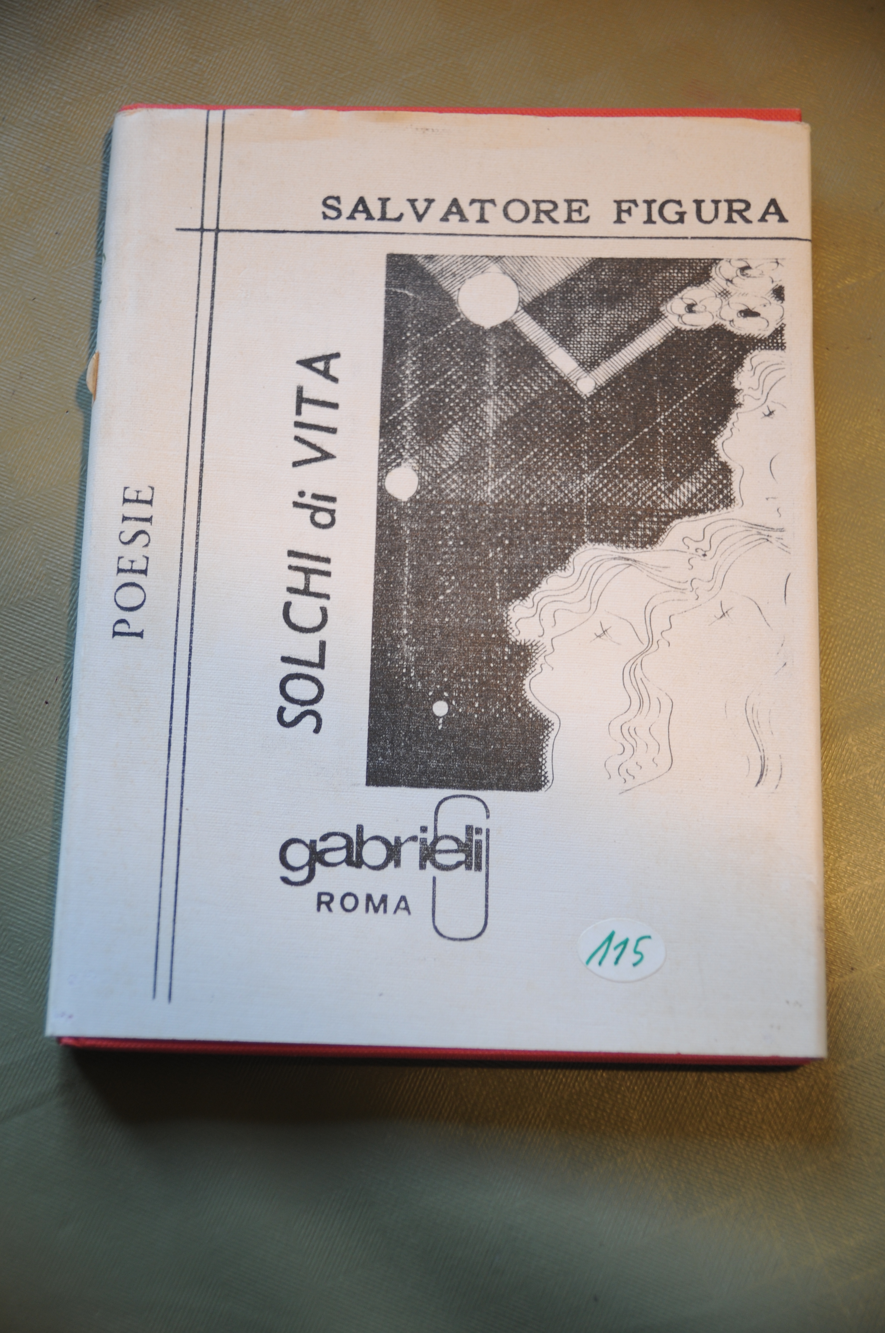 solchi di vita poesie autografato dall'autore con dedica
