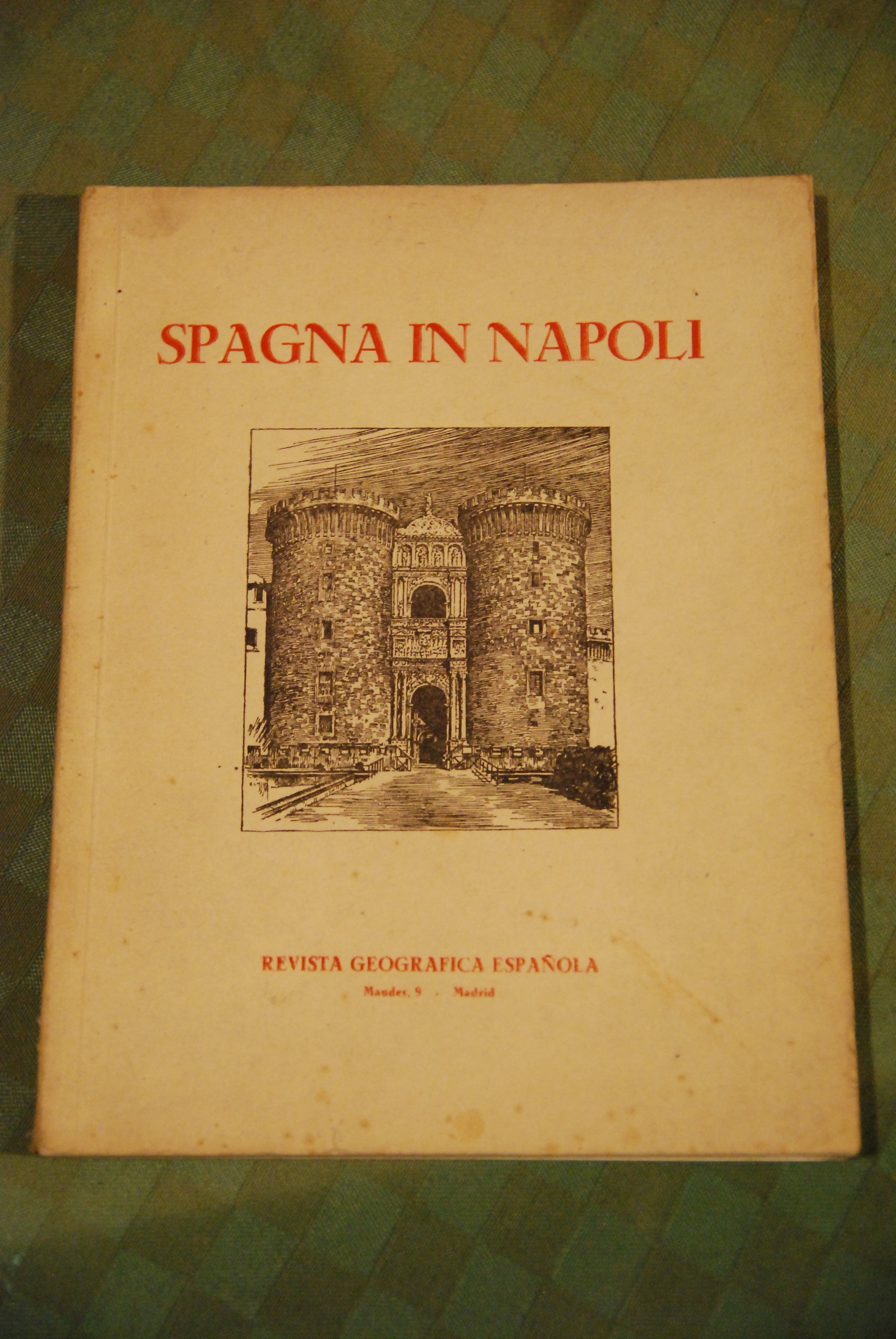 spagna in napoli rivista geografica espanola NUOVO