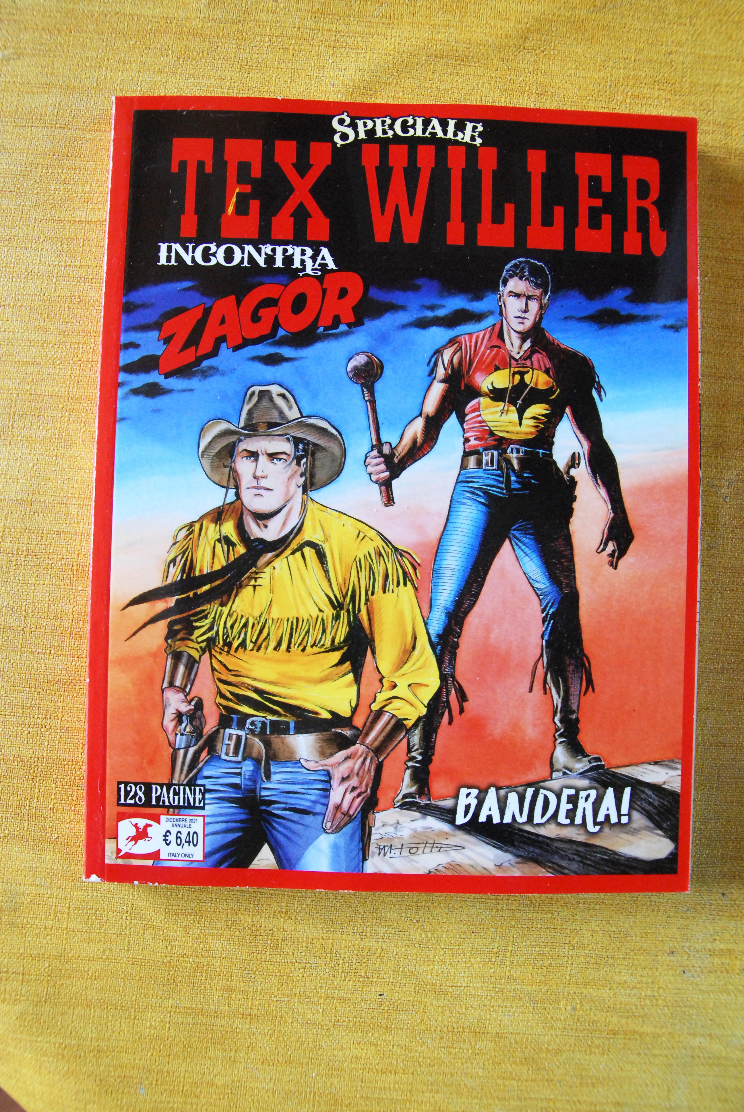 speciale tex willer incontra zagor edizione variant etnacomics NUOVISSIMO