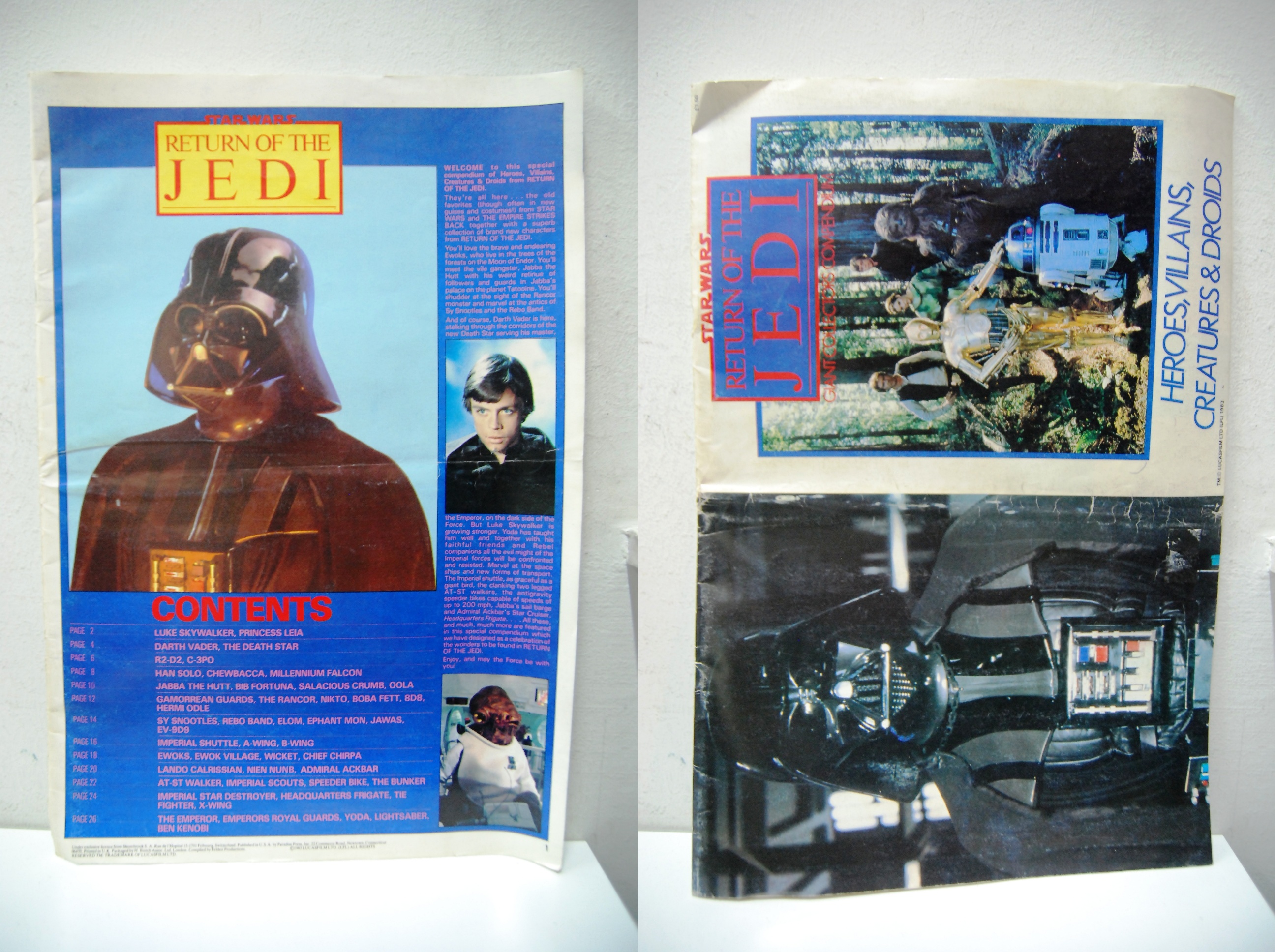 Star Wars, return of the Jedi