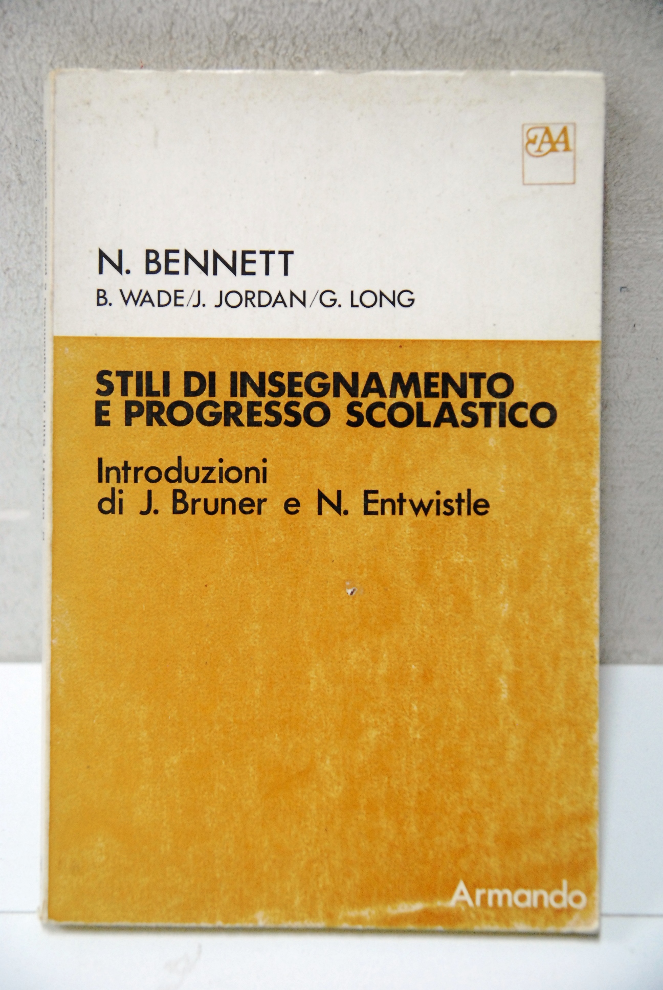 stili di insegnamento e progresso scolastico (come nuovo)