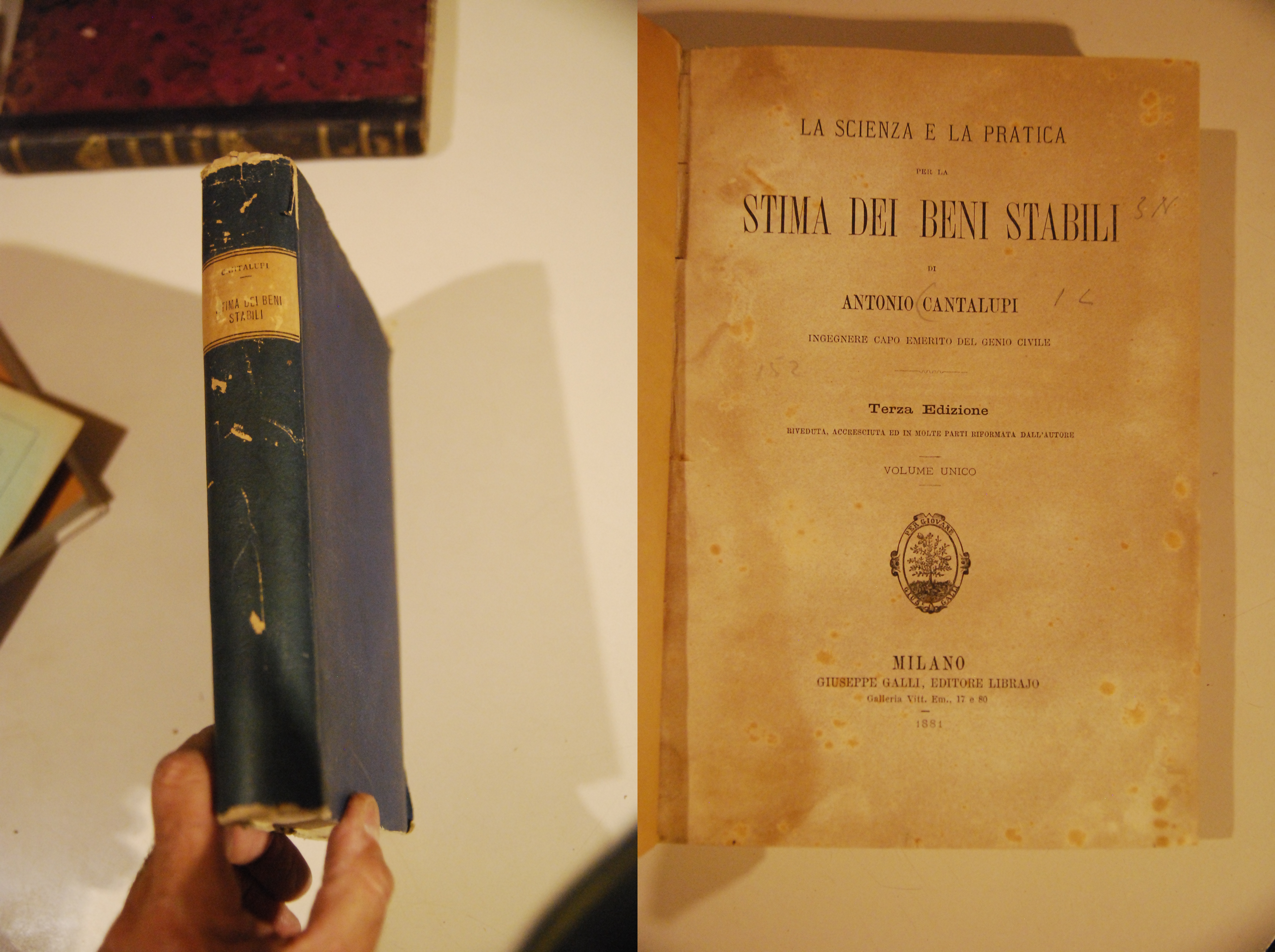 stima dei beni stabili 1881