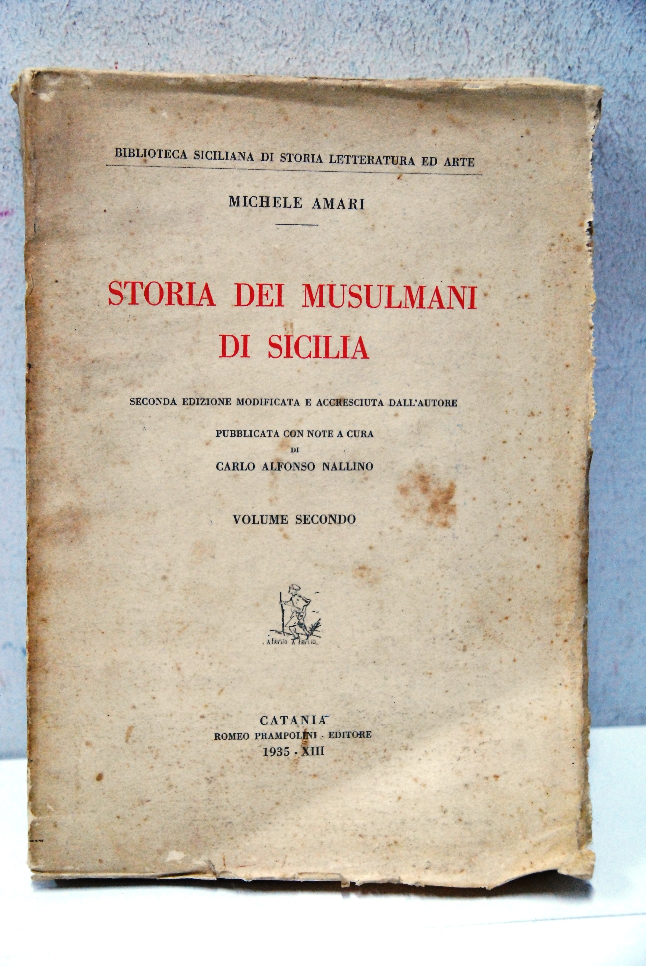 Storia dei musulmani di sicilia ? vol. secondo