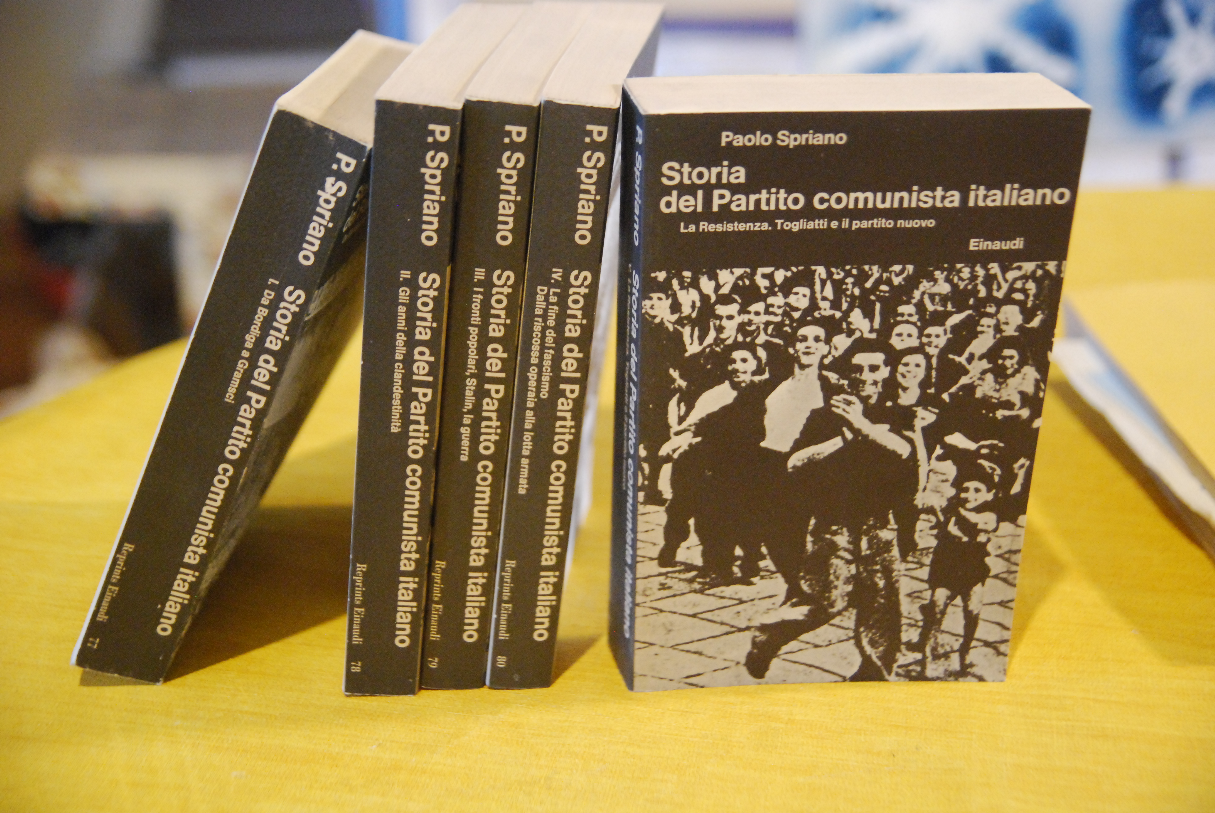 storia del partito comunista italiano 5 voll. opera cpl. NUOVISSIMI