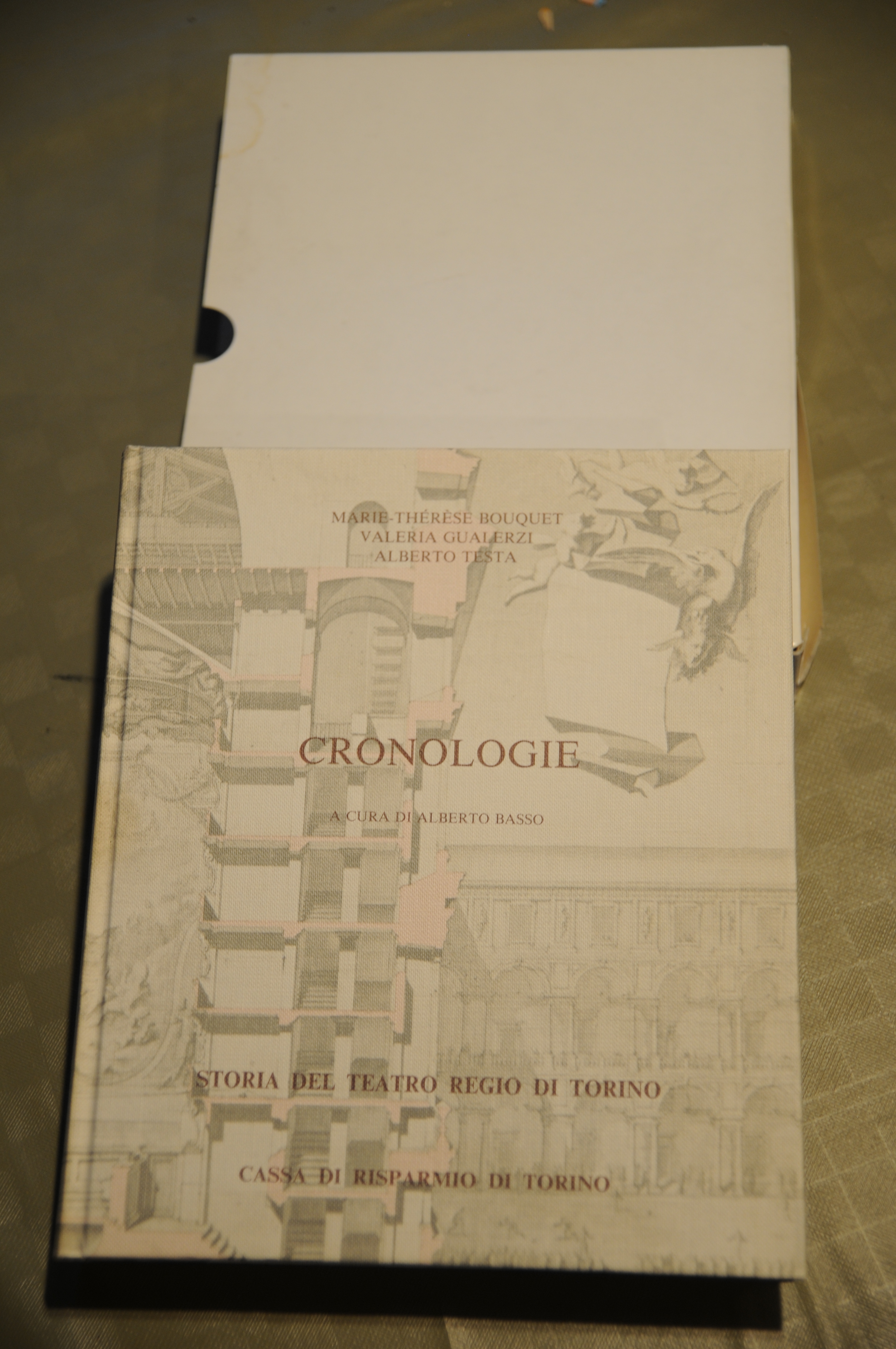 STORIA del teatro regio di torino cronologie vol. V NUOVISSIMO
