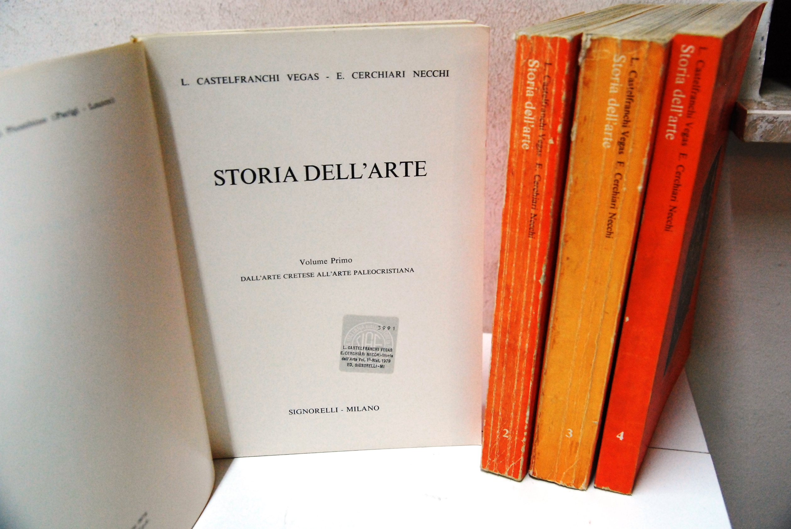 storia dell'arte 4 voll. opera cpl.