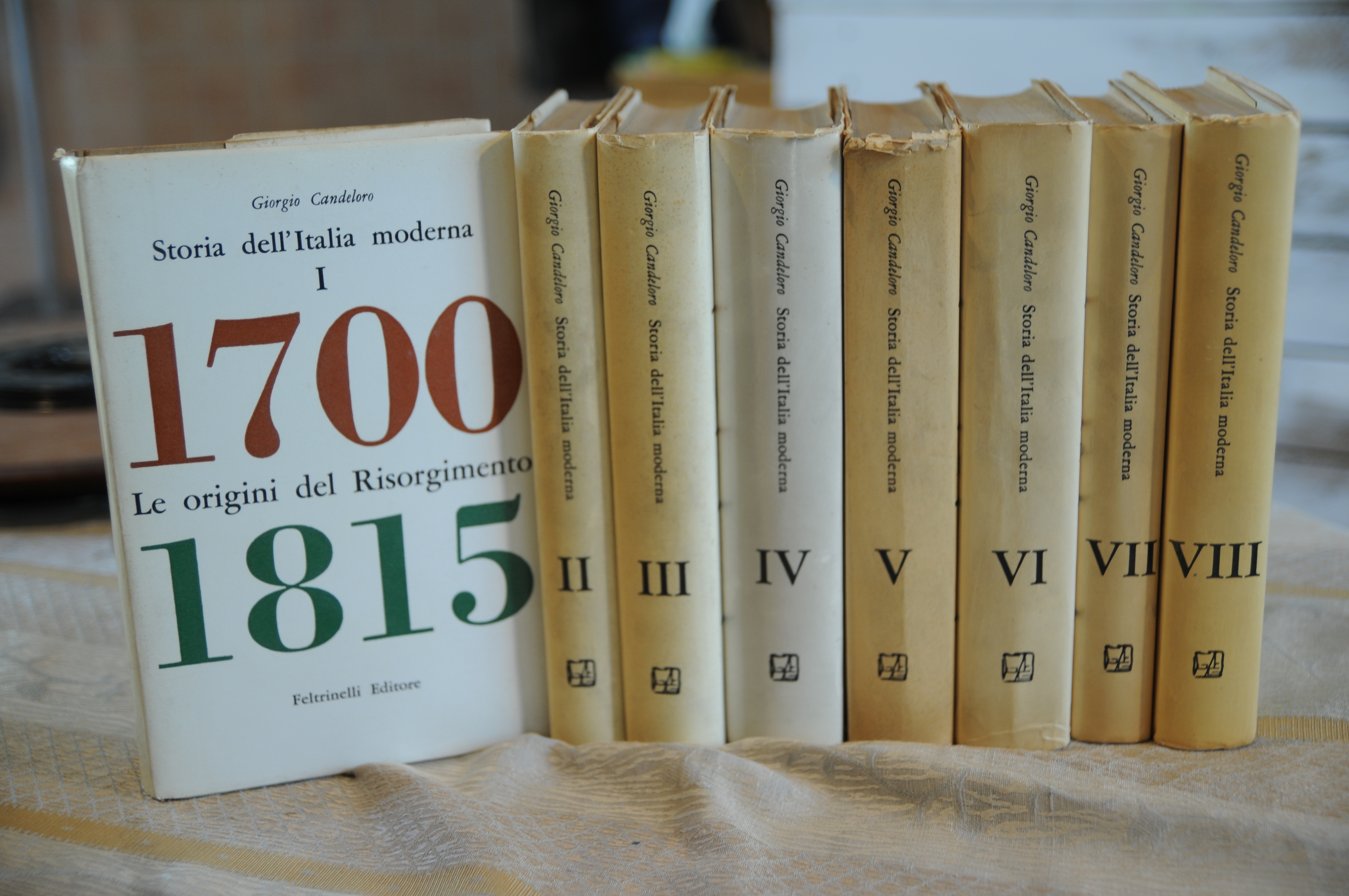 storia dell'italia moderna 8 voll. NUOVISSIMI