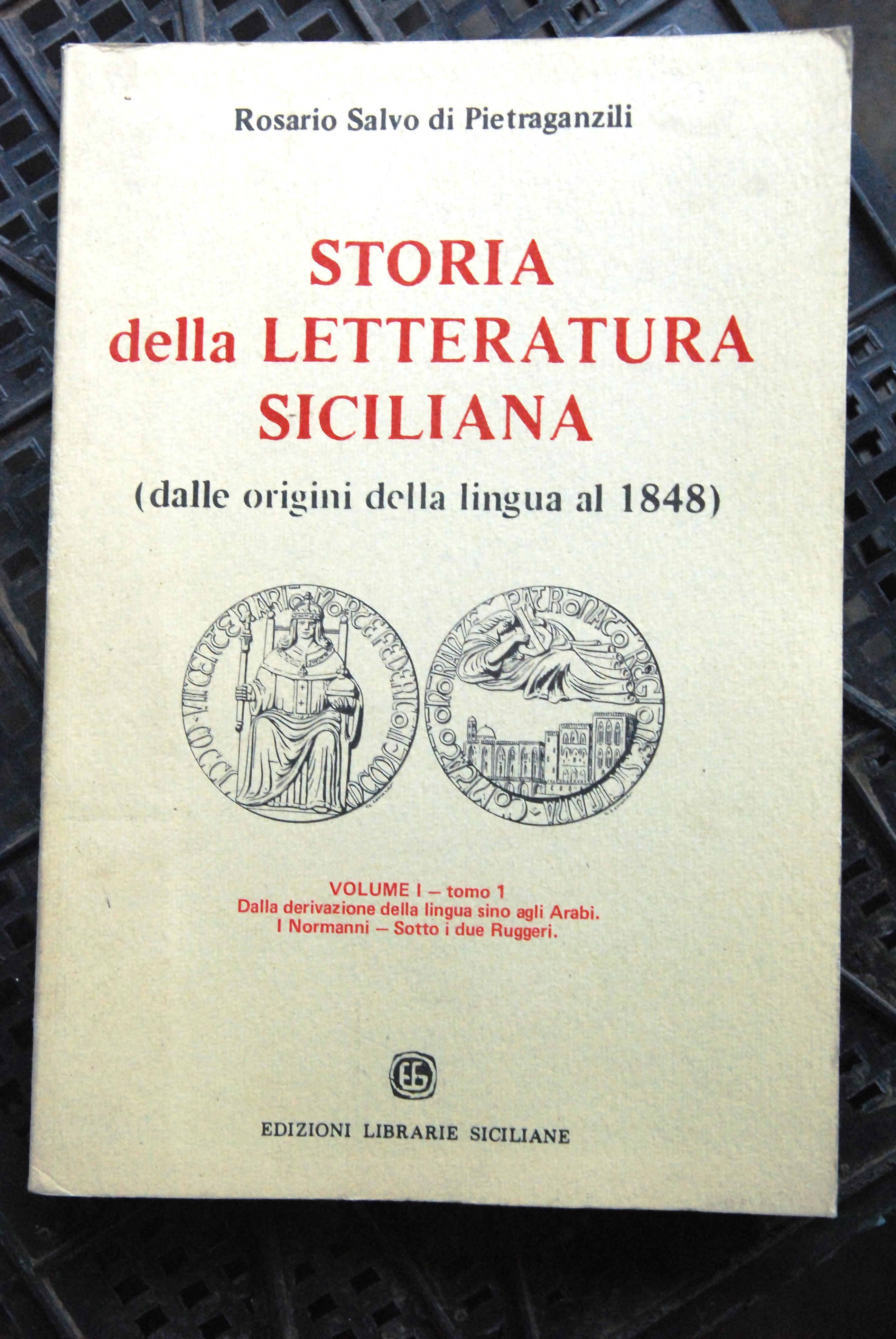 storia della letteratura siciliana vol. primo