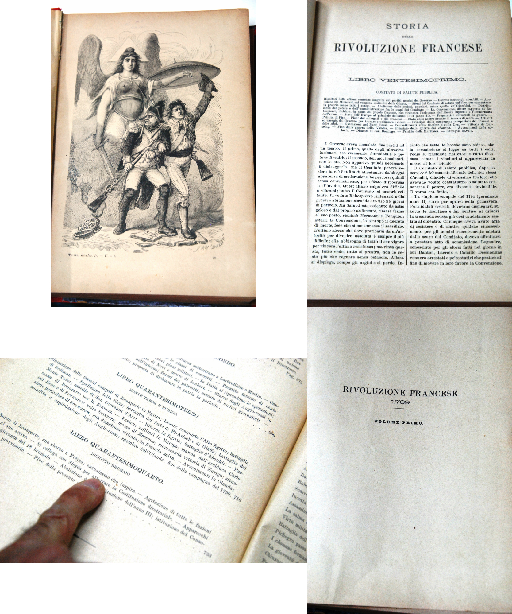 storia della rivoluzione francese (solo volume primo) libri dal 21 …