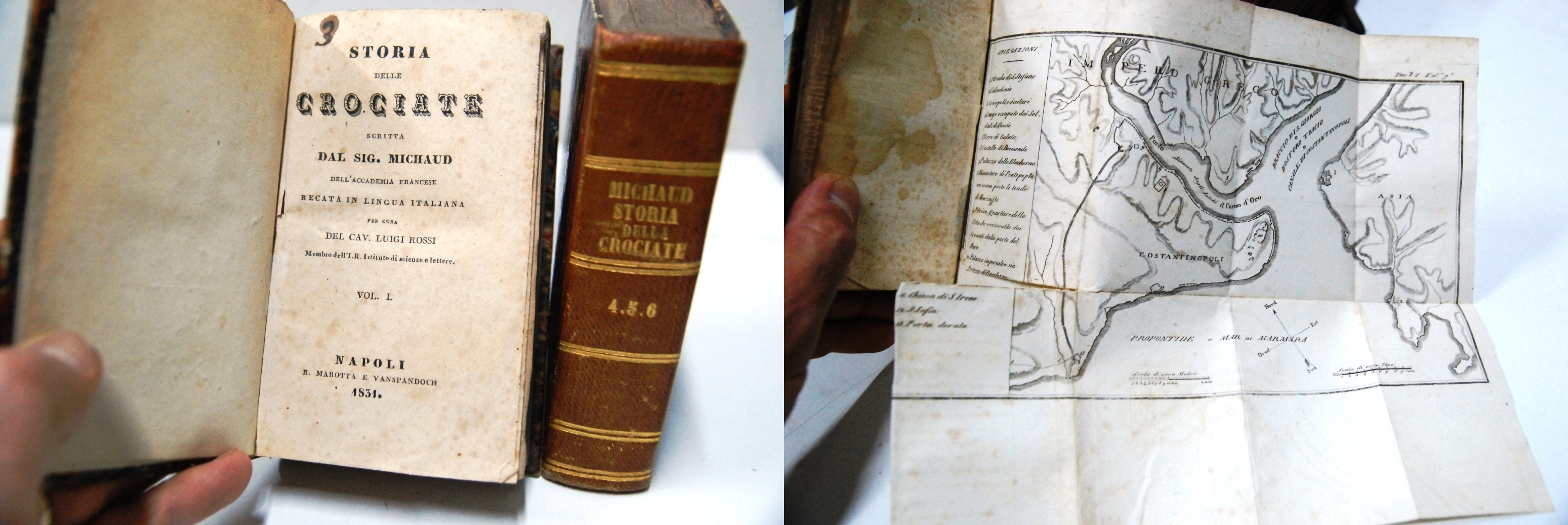 storia delle crociate 6 volumi in due tomi in perfette …