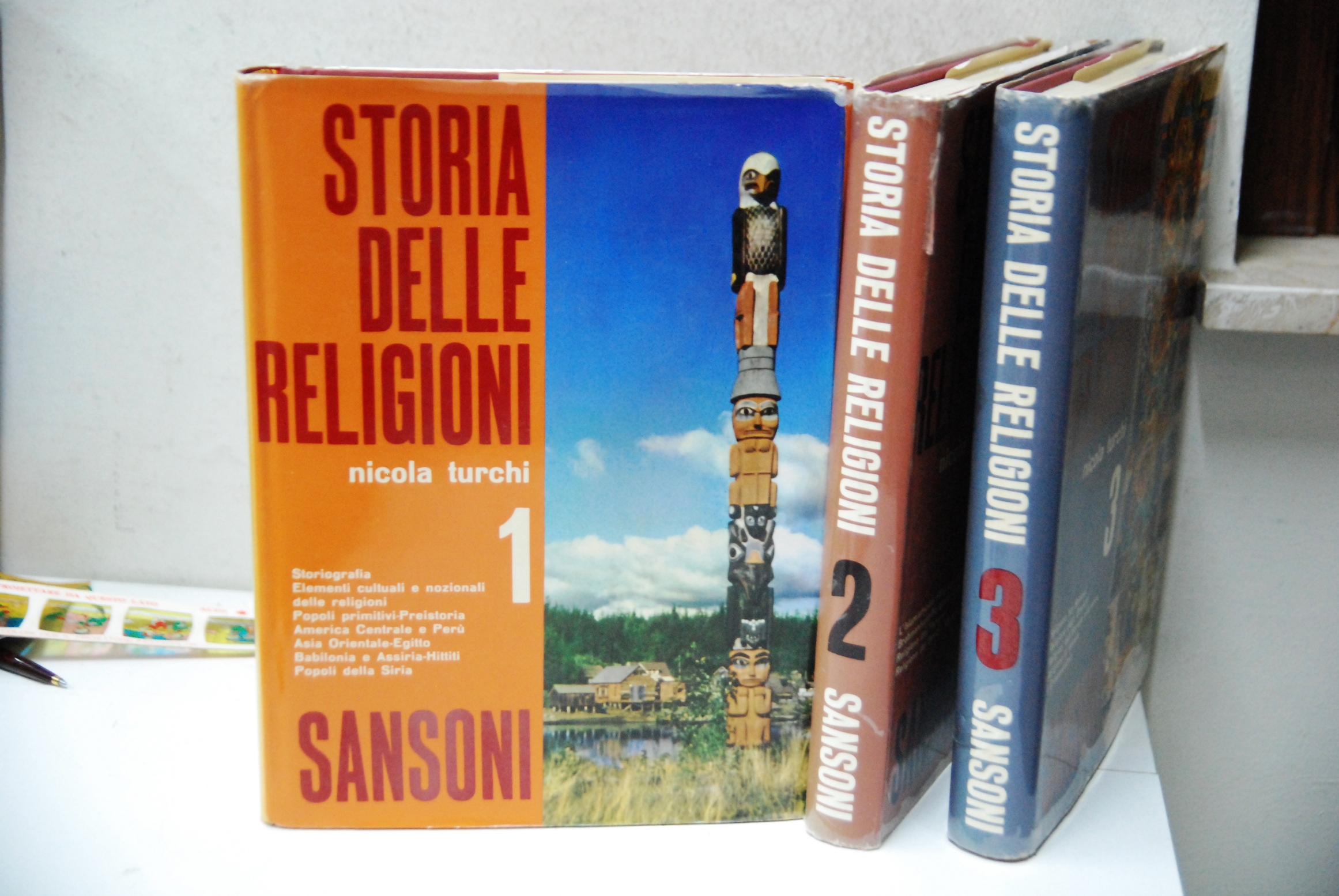 storia delle religioni 3 vol. opera cpl. (sovracopertine sflangiate e …