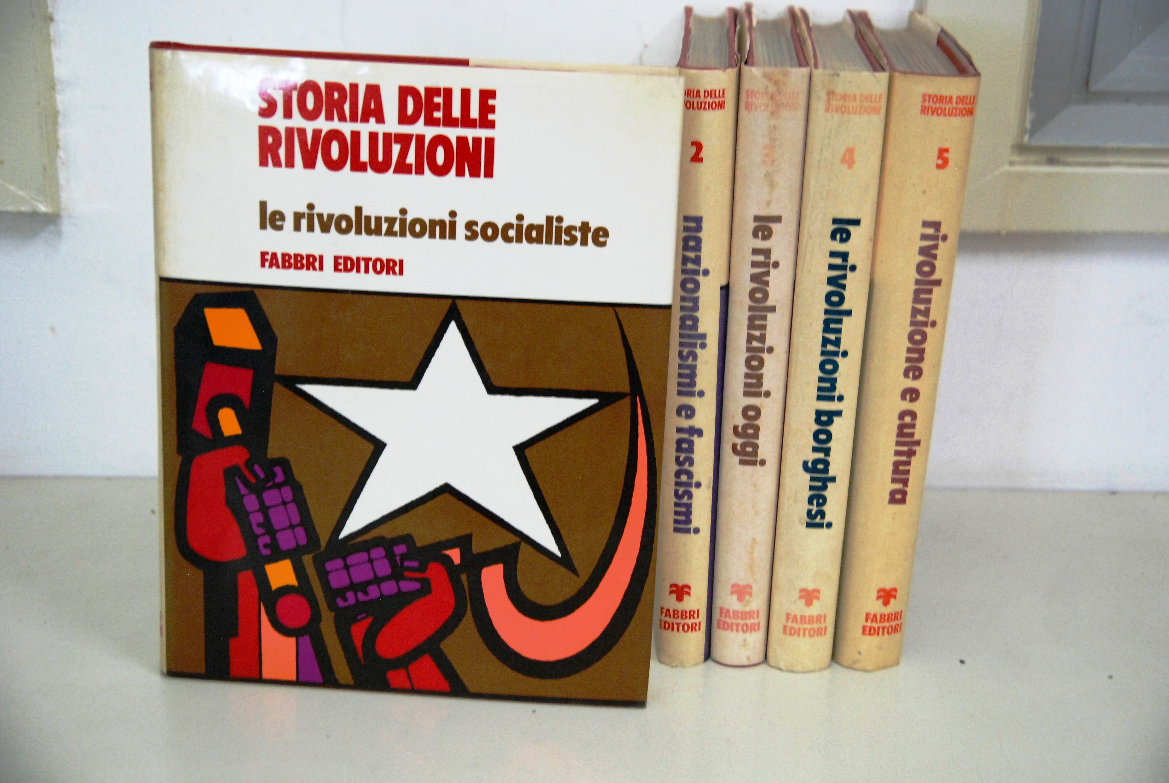 storia delle rivoluzioni 5 VOLL. OPERA CPL. nuovi