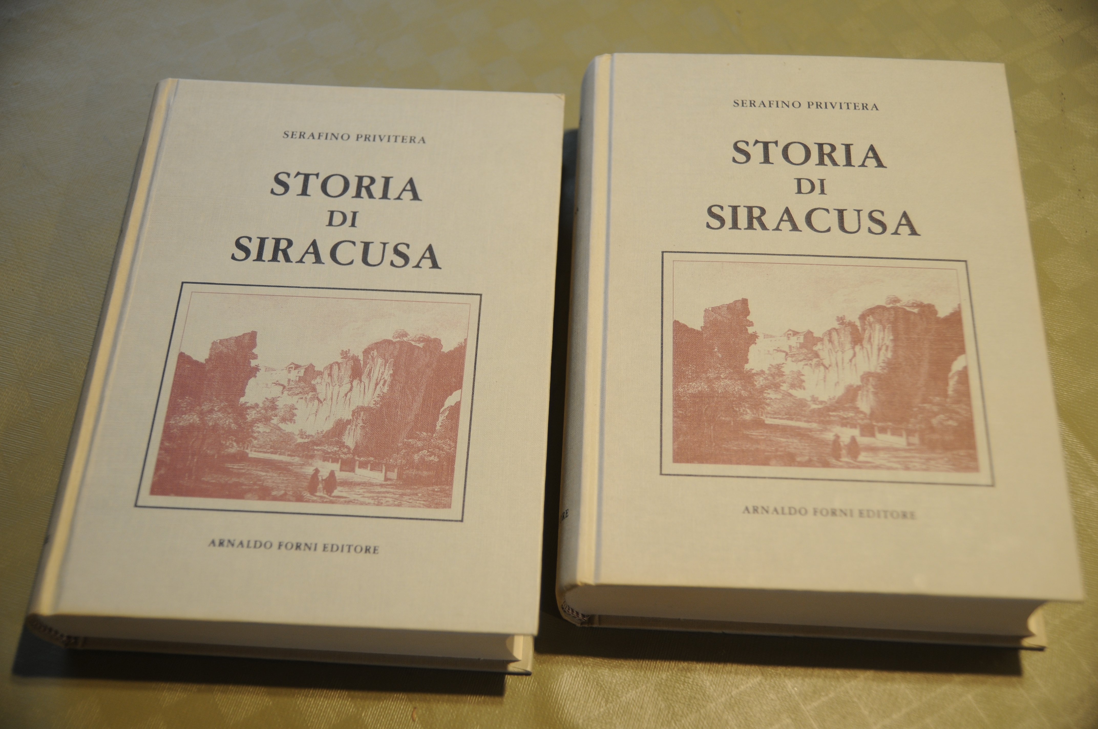 storia di siracusa 2 VOLL. opera cpl. NUOVISSIMI