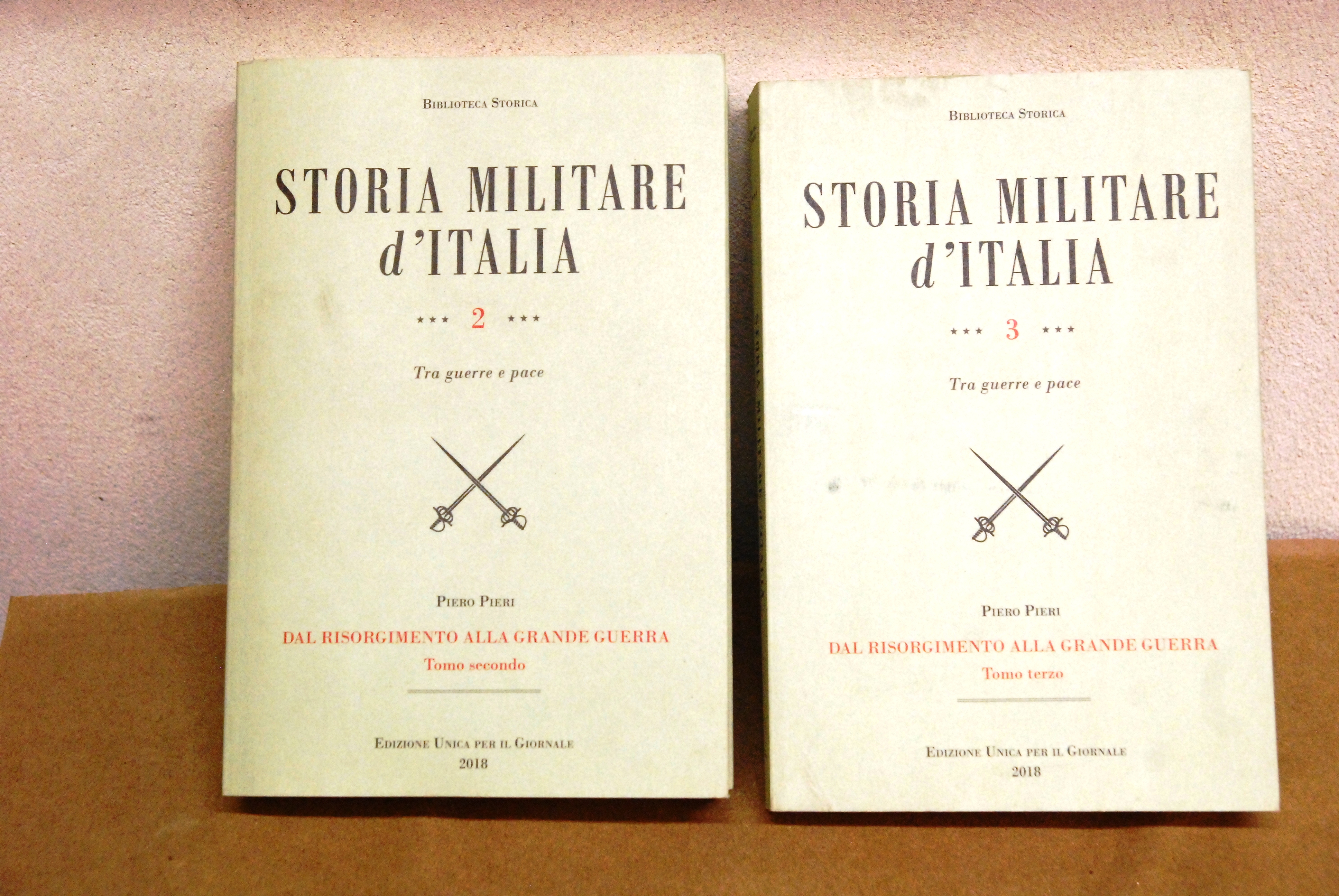 storia militare d'italia voll. 2 e 3 NUOVI