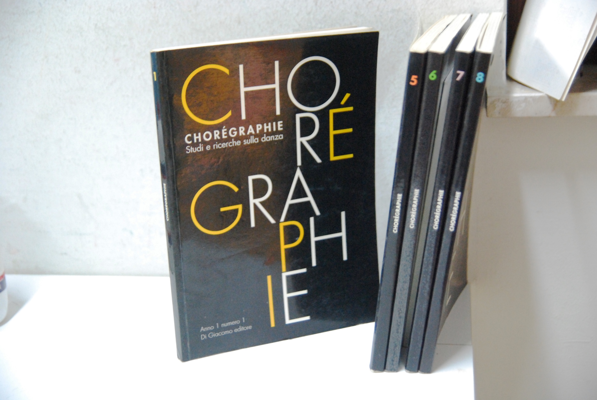 studi e ricerce sulla danza numeri 1,5,6,7,8 NUOVI