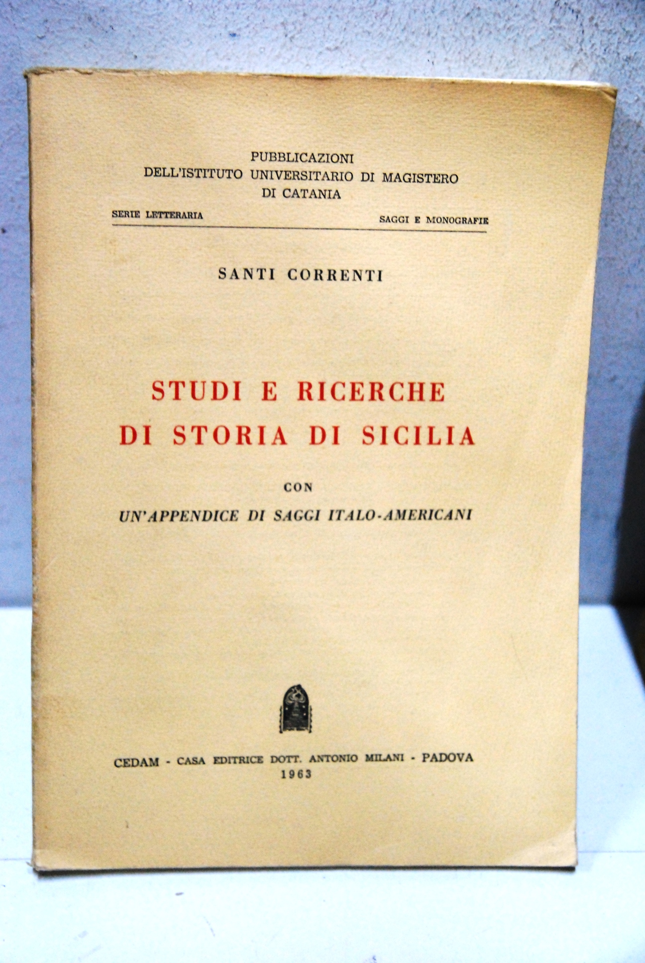 studi e ricerche di storia di sicilia NUOVO