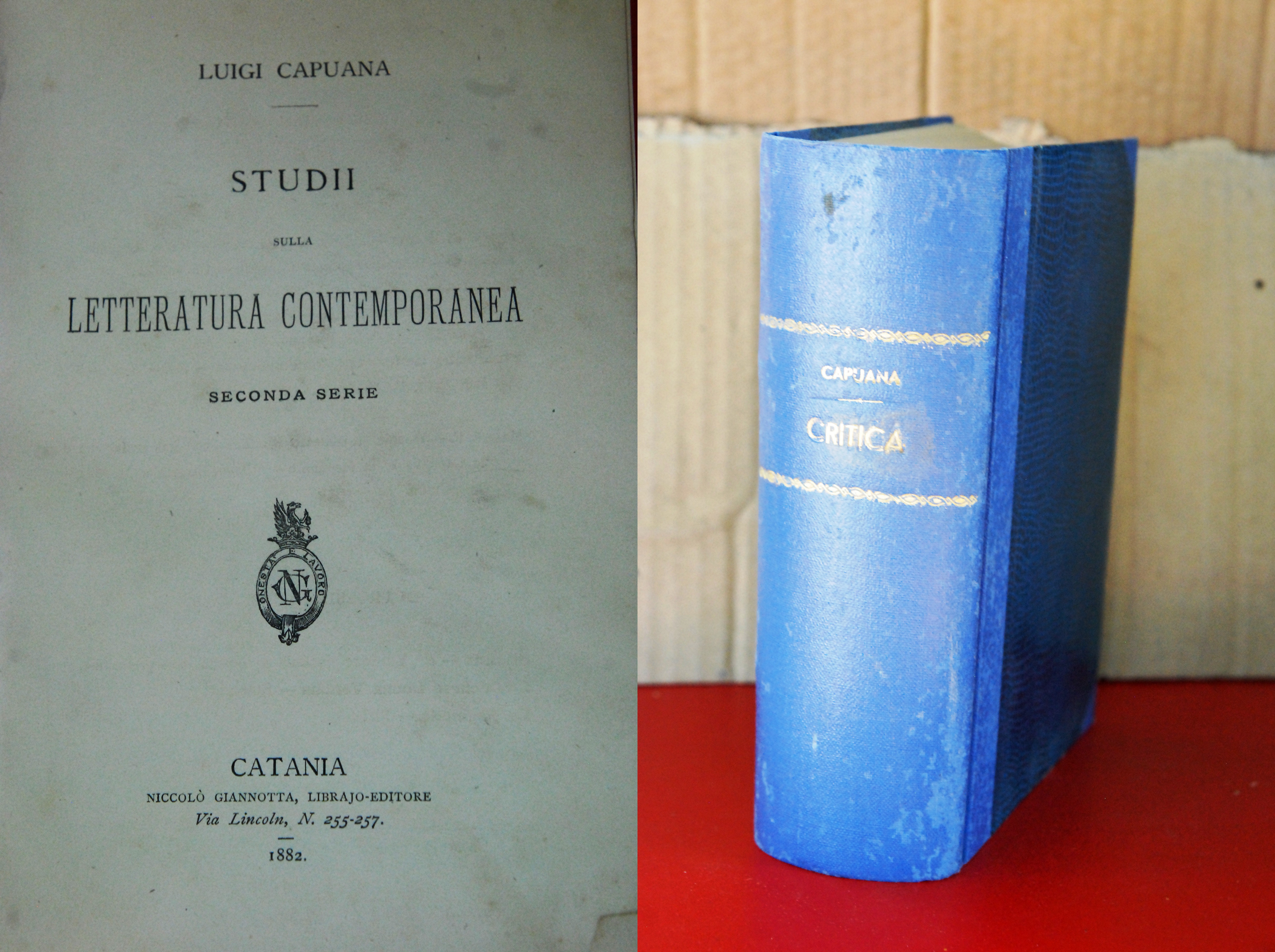 studi studii sulla letteratura contemporanea (rilegato ottime cdz.)