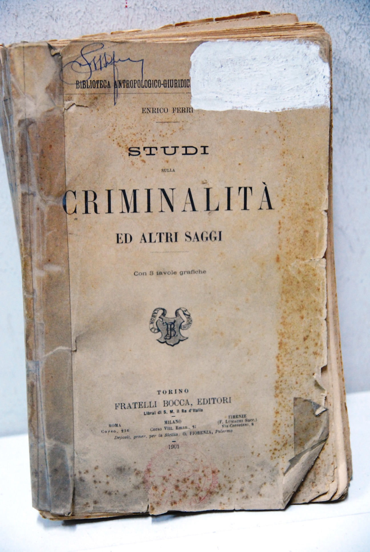 Studi sulla criminalità ed altri saggi