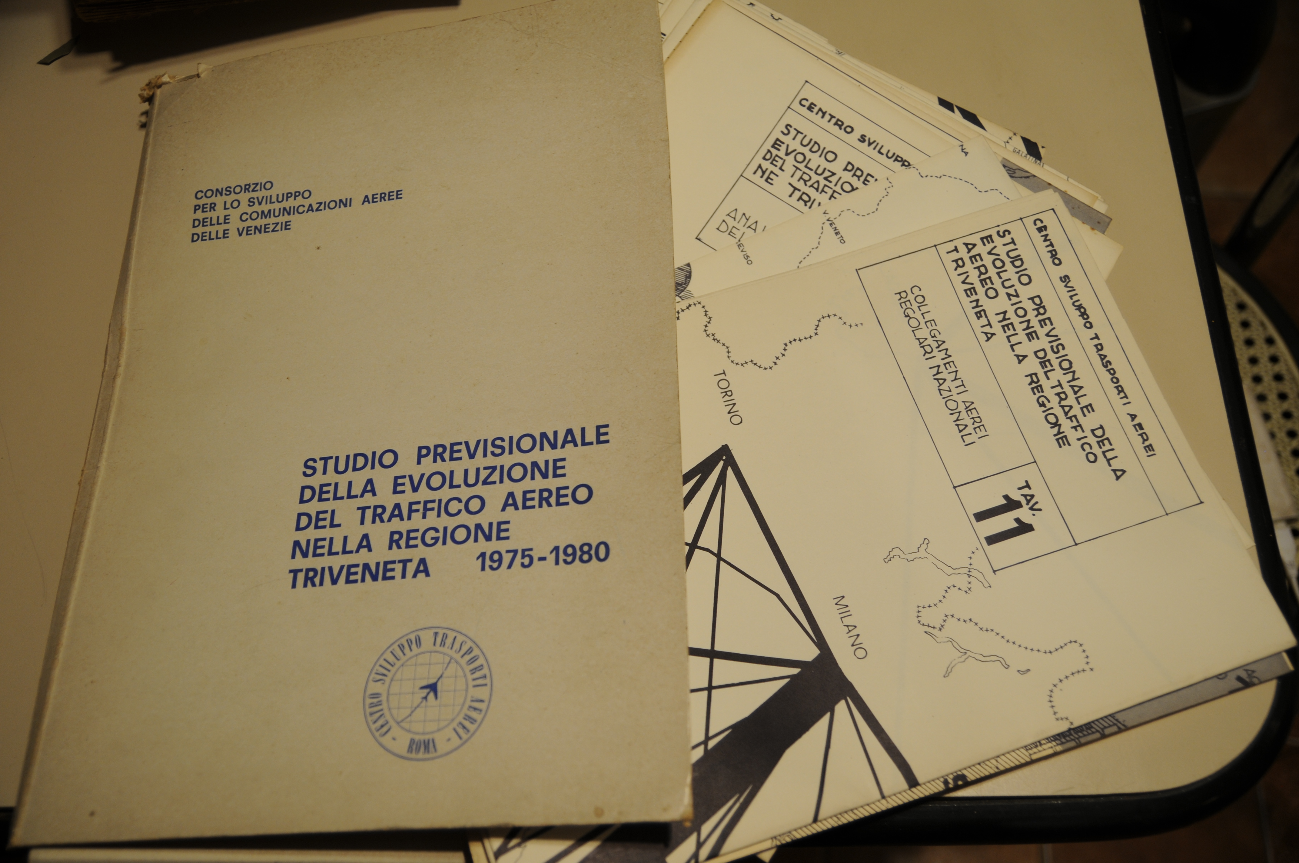 studio previsionale della evoluzione del traffico aereo nella regione triveneta …