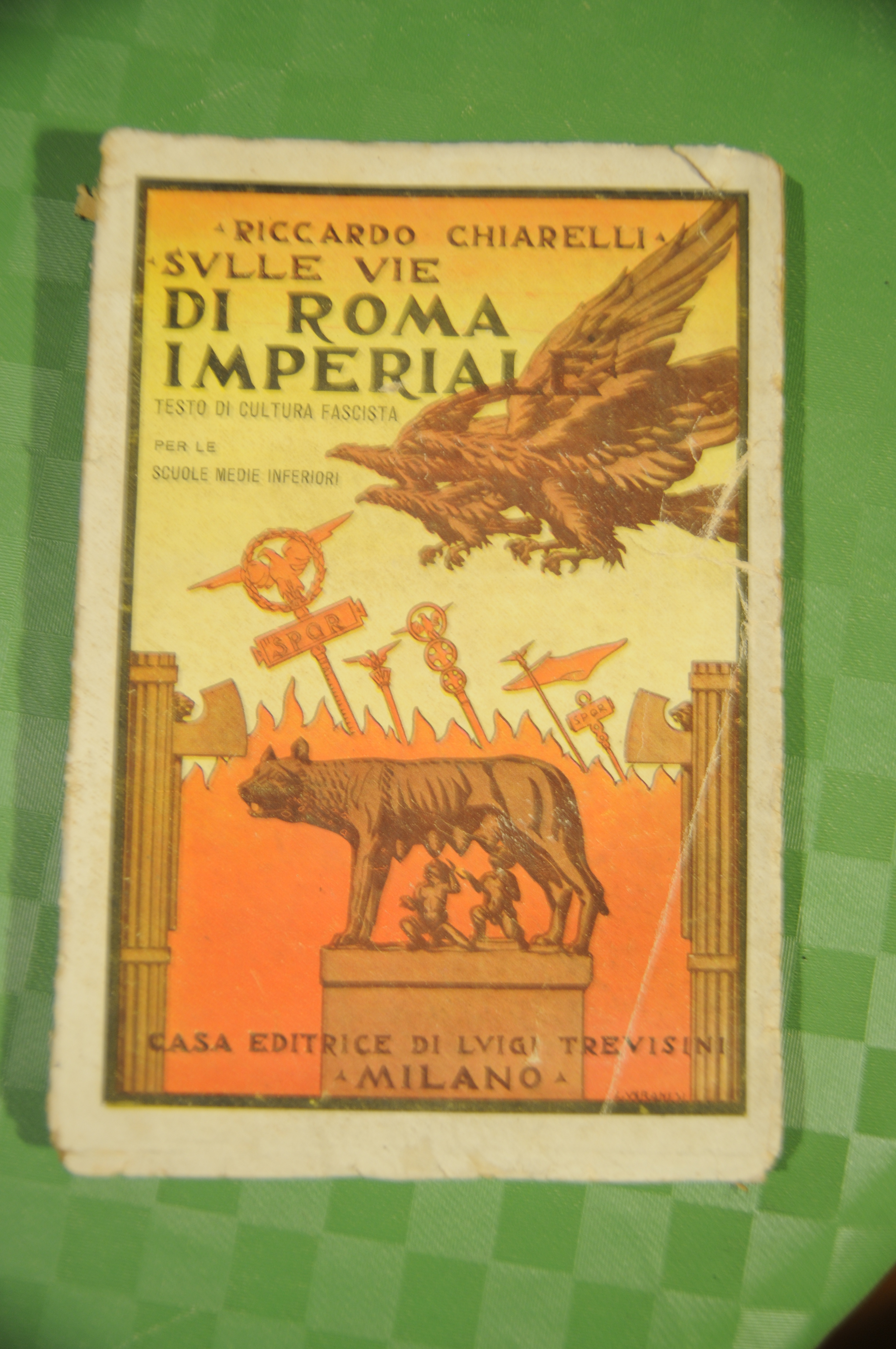 sulle vie di roma imperiale testo di cultura fascista