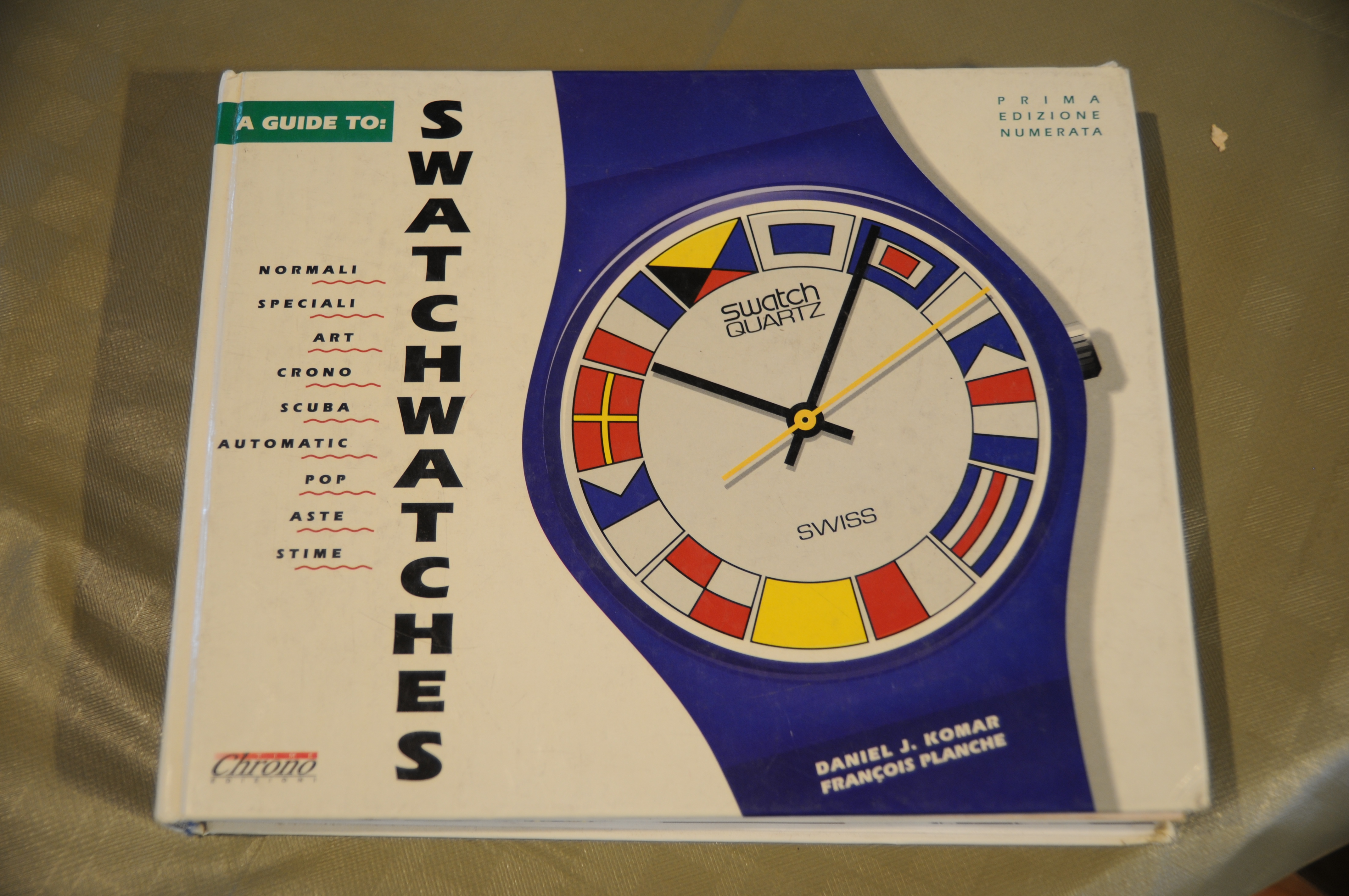 swatchwatches OROLOGIO SWATCH QUARTZ normali speciali prima ed. num NUOVO