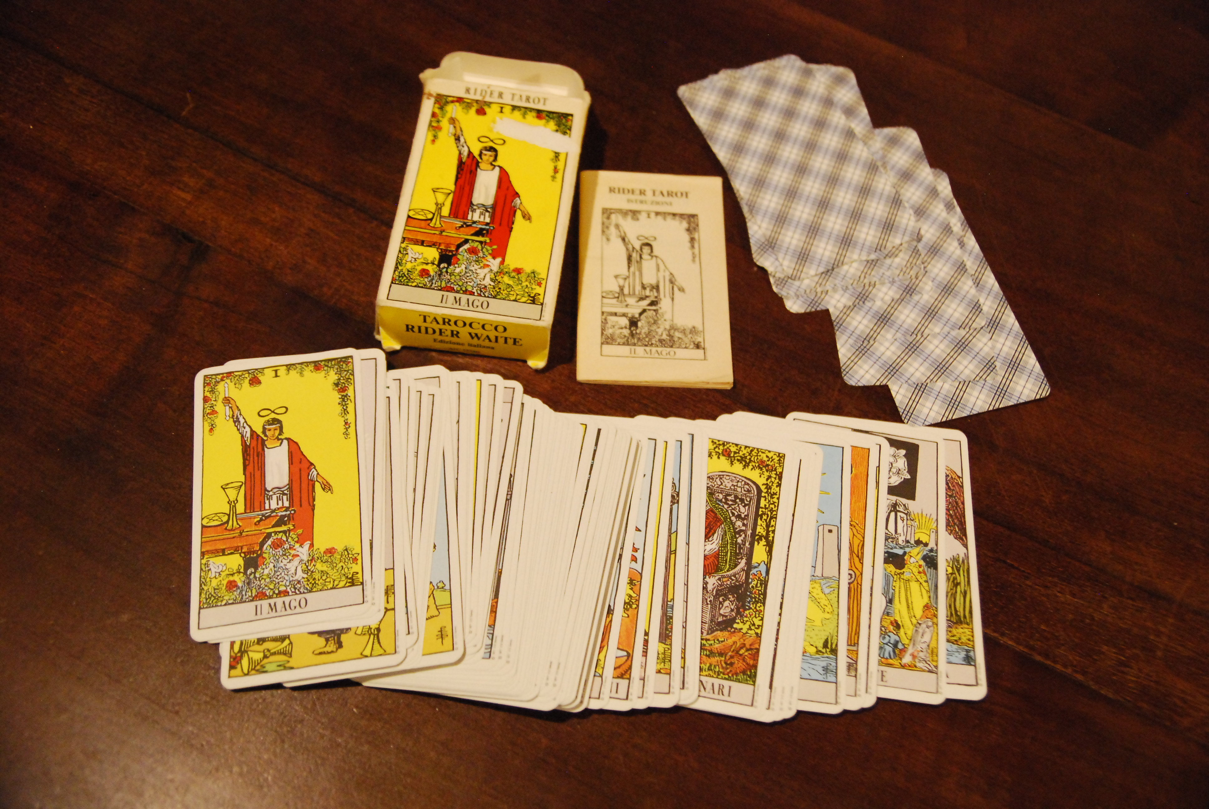 tarots RIDER waite tarot set 78 cards NUOVISSIMI