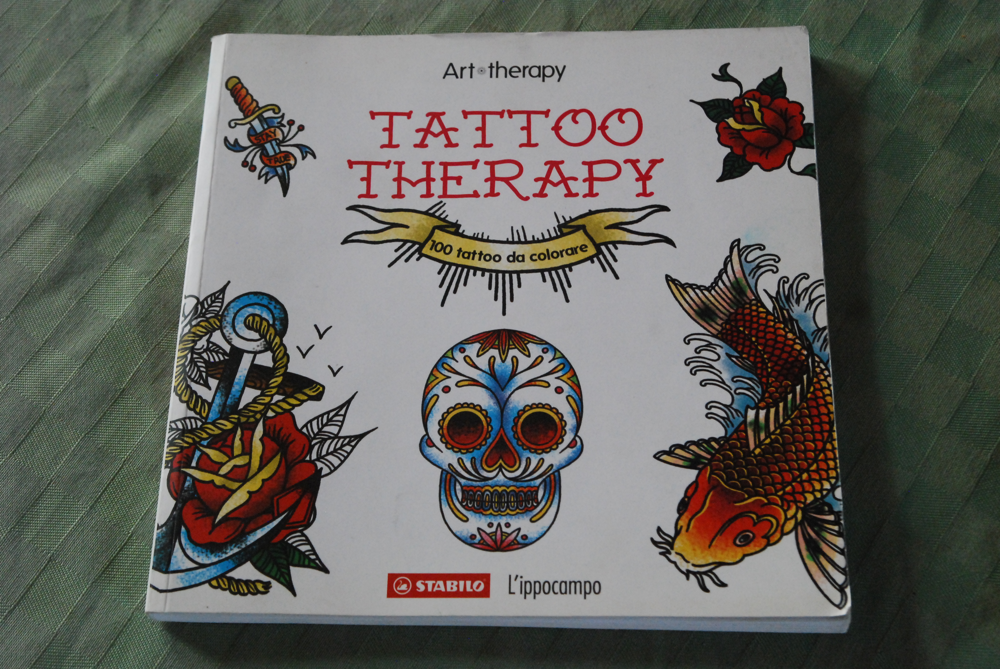 TATTOO THERAPY 100 tattoo da colorare NUOVISSIMO