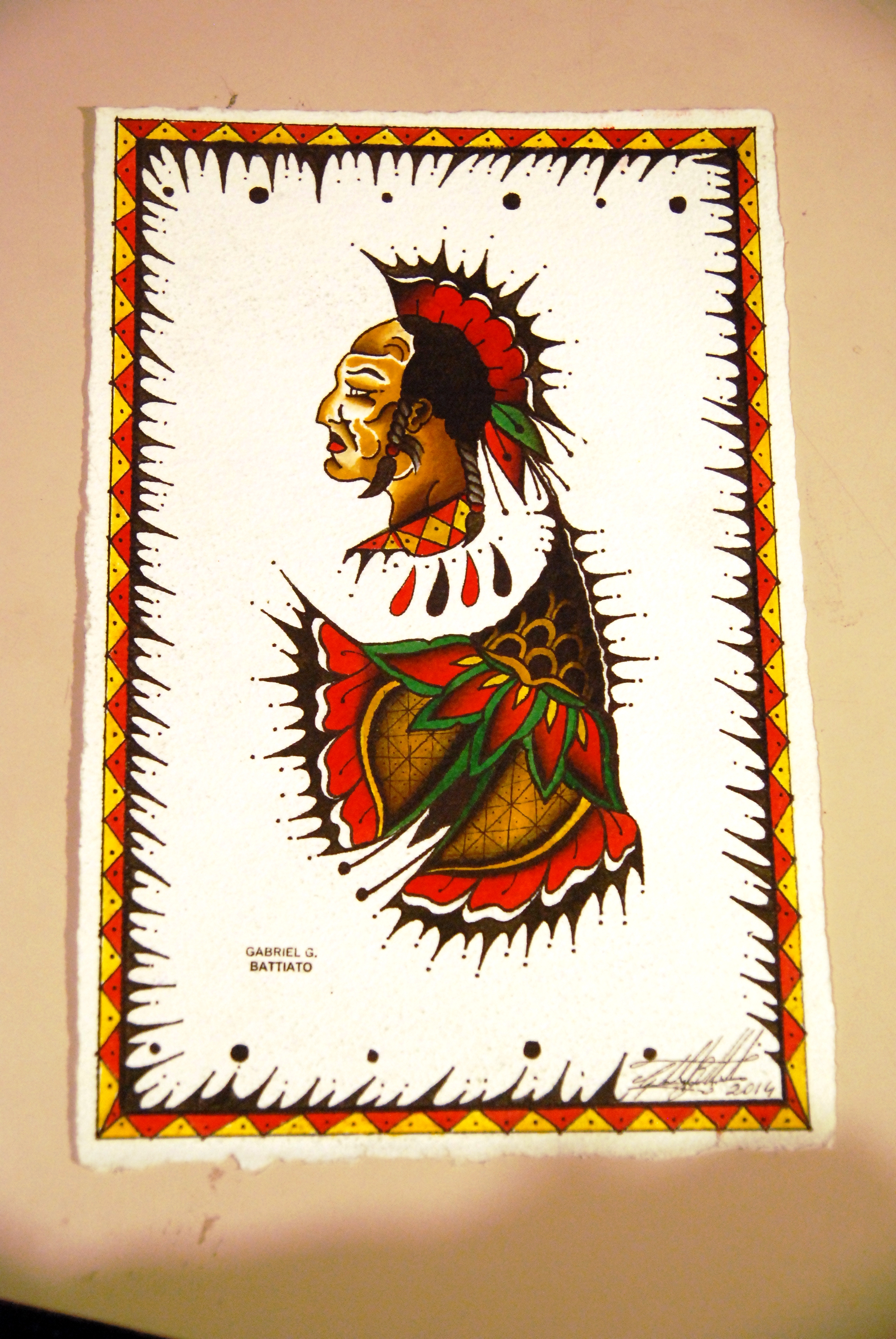 tatuaggio originale copia unica