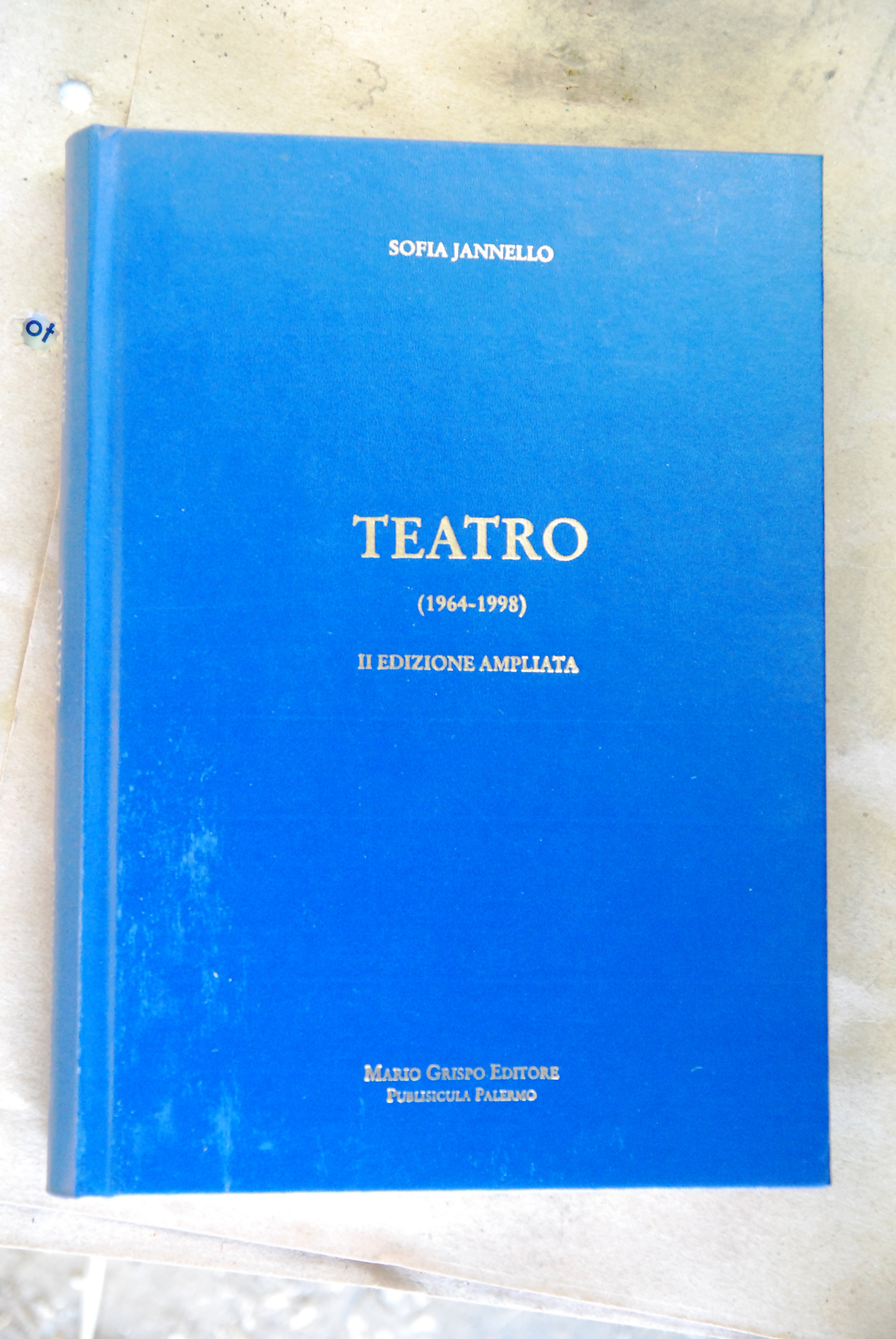 TEATRO 1964-1998 autografato con dedica