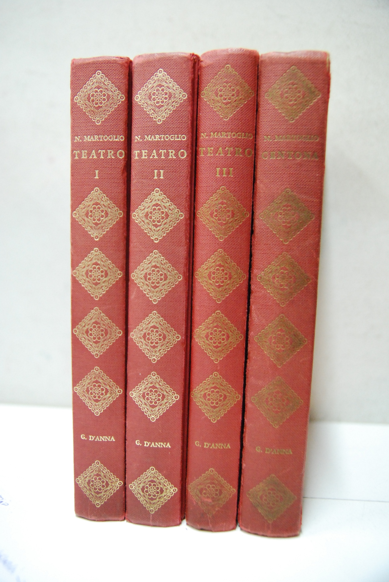 Teatro e centona in 4 volumi