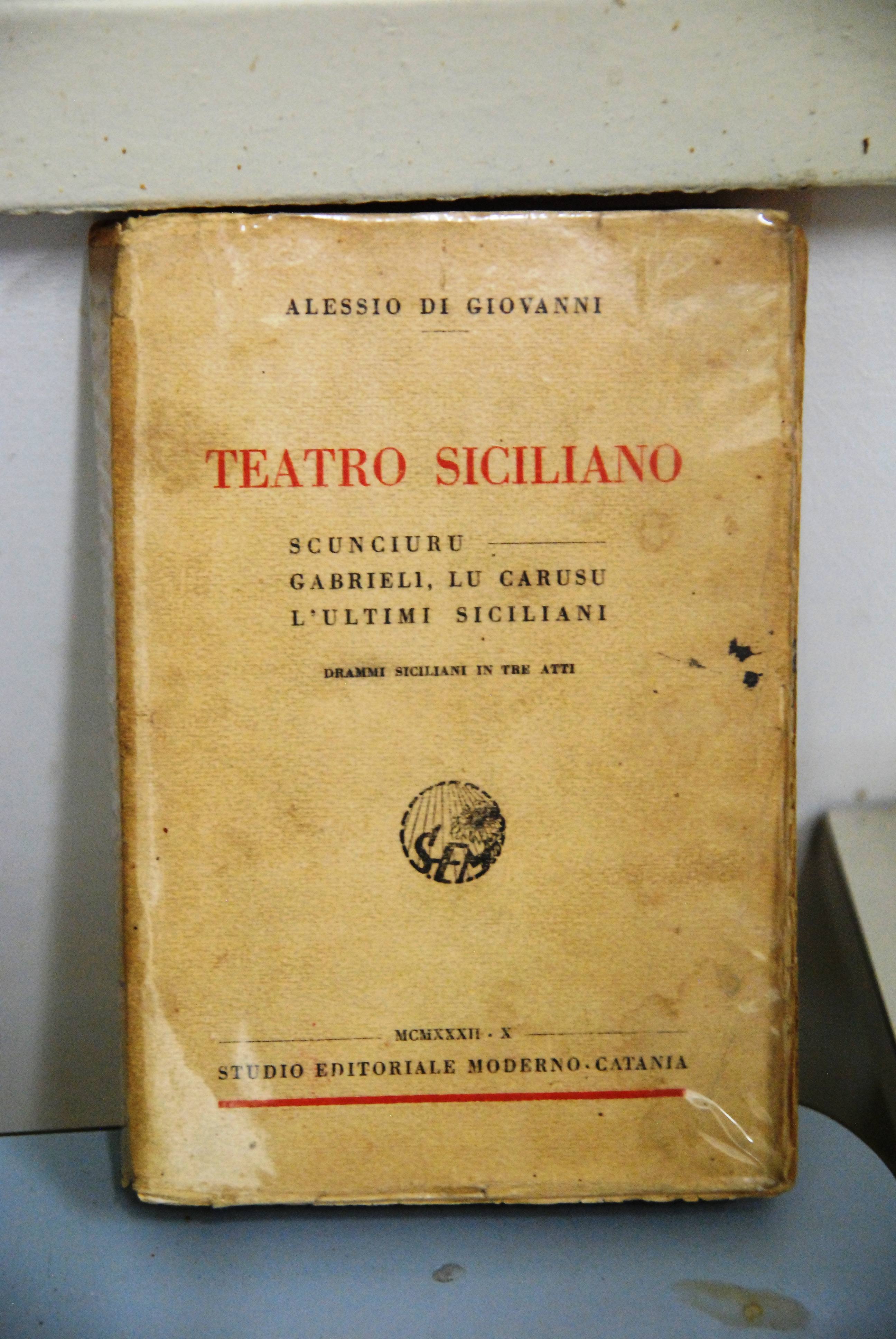 teatro siciliano 1932