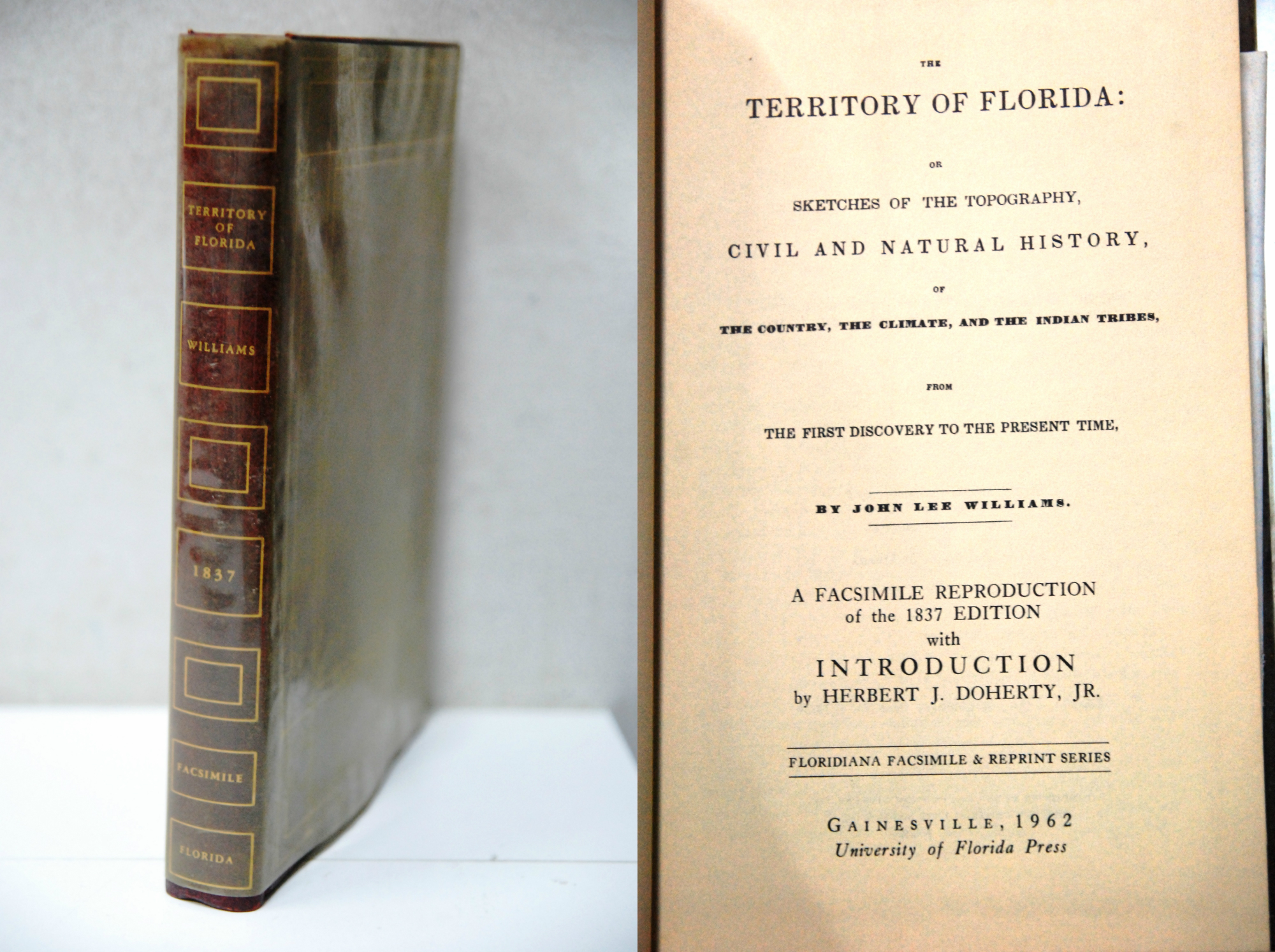 territory of florida or sketches of the topography civil and …