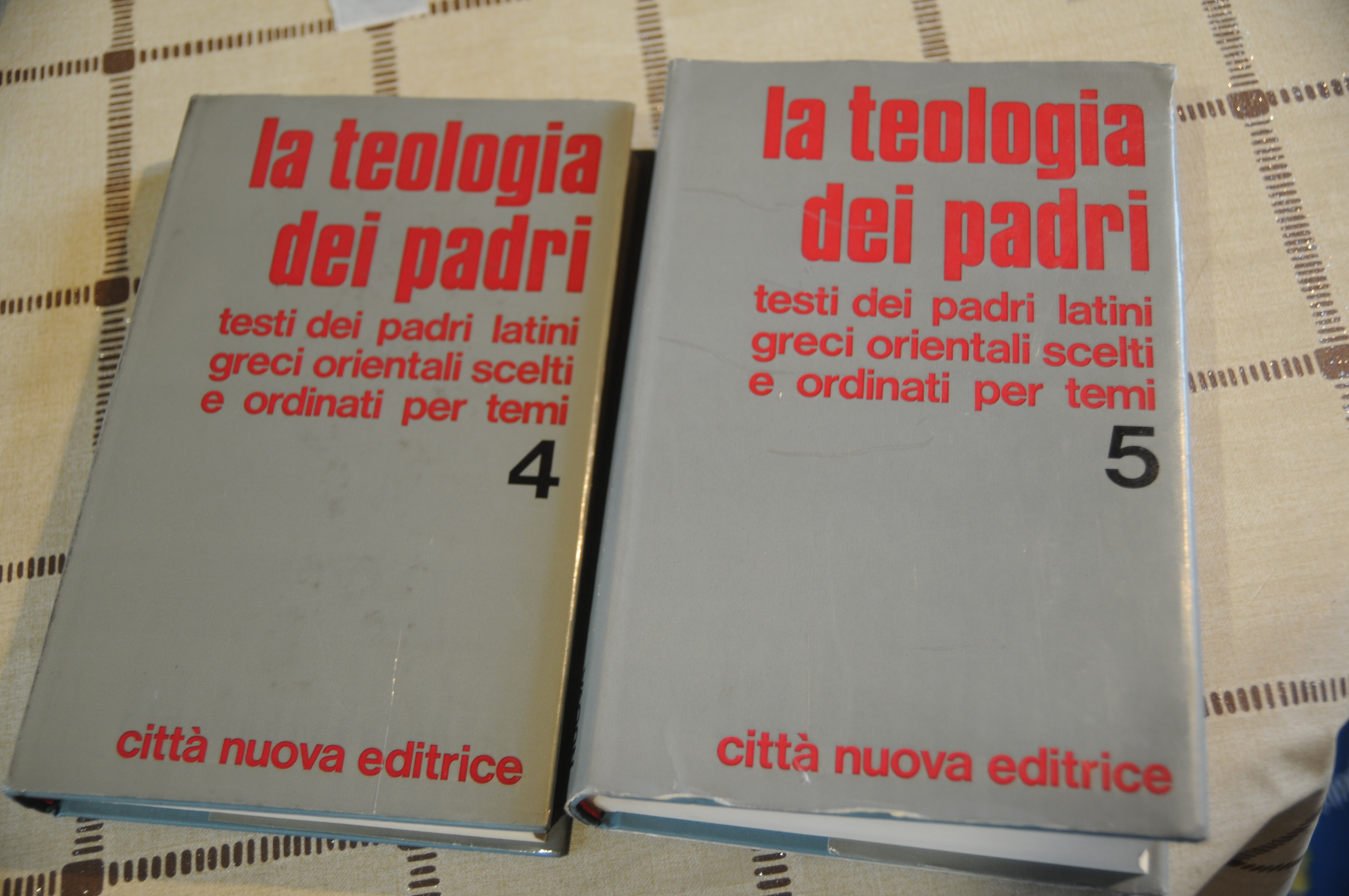testi dei padri latini greci orientali voll. 4 e 5 …