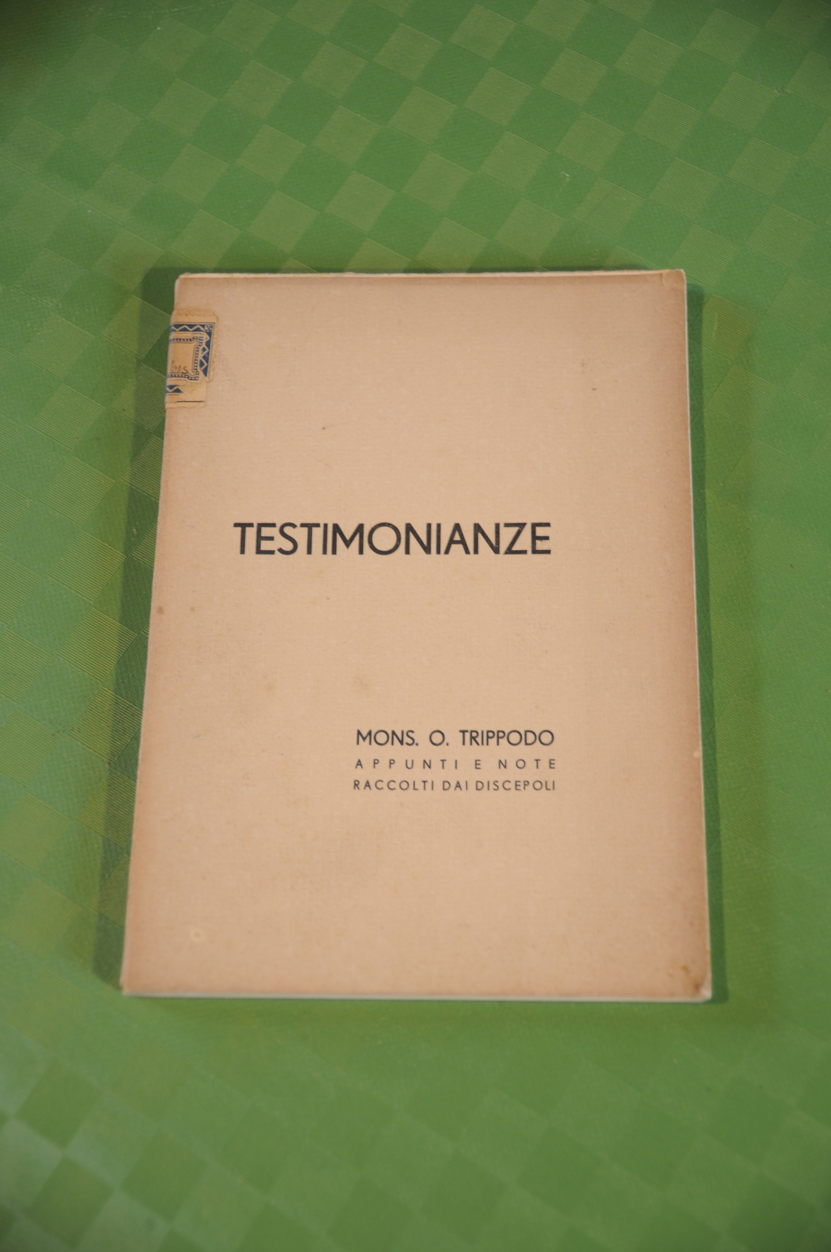 testimonianze copia 260, anno 1935